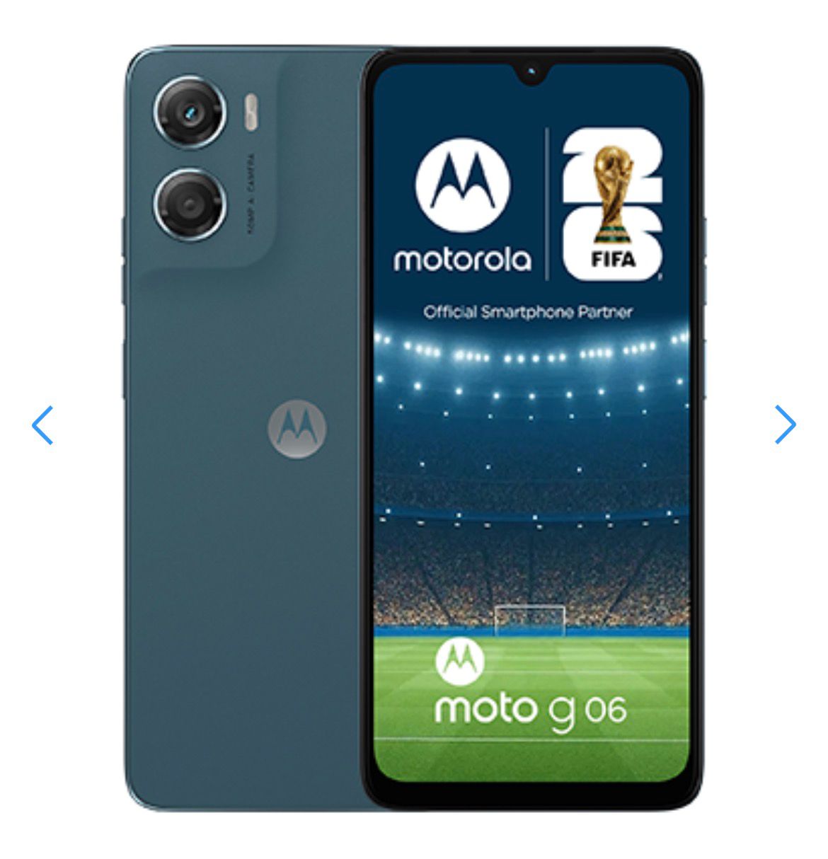 Motorola G06 Albastru 64GB Fără Urme de Utilizare