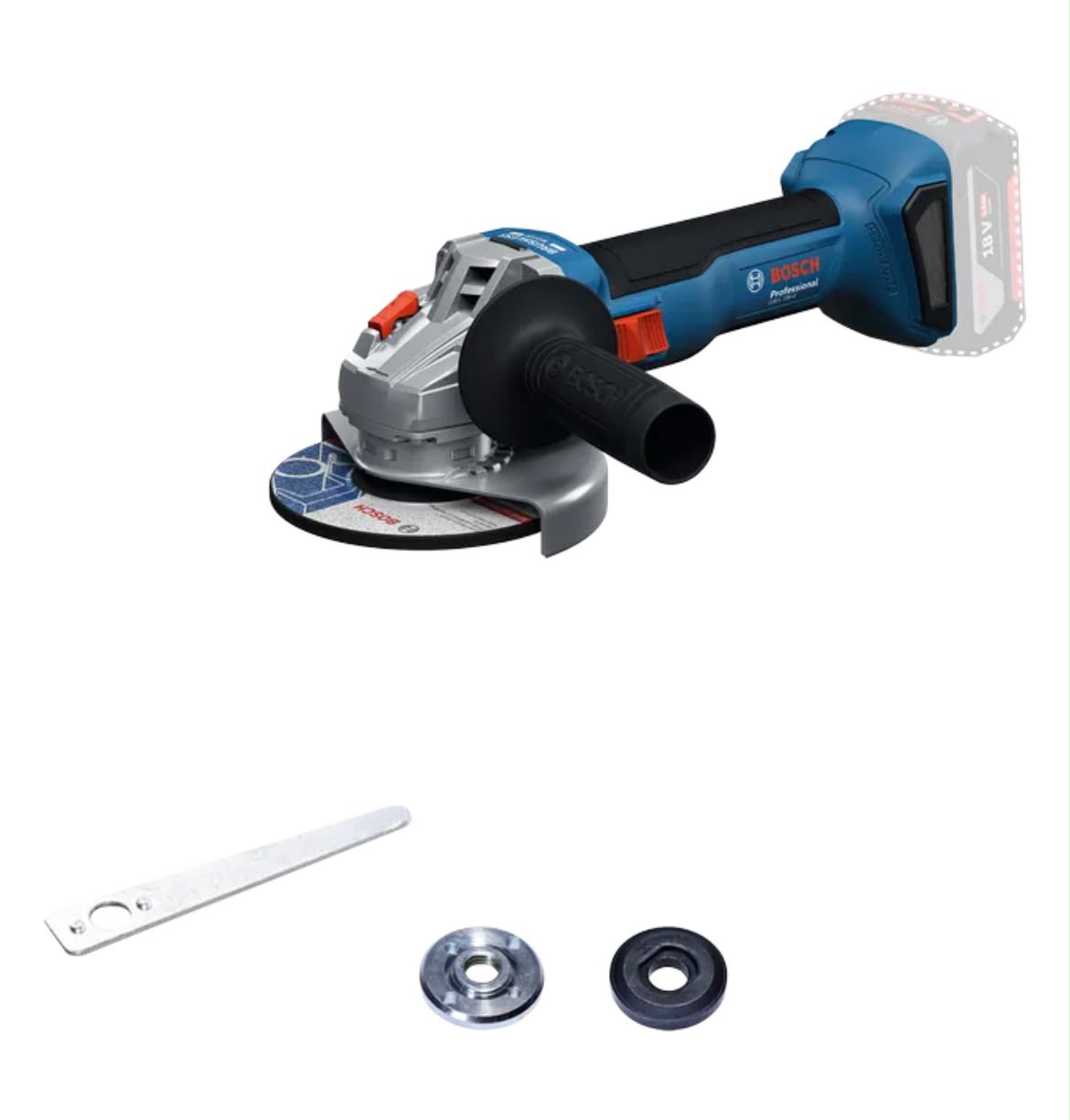 Polizor Unghiular Bosch Professional GWS 18V-11 S – 18V – 125 mm – Brushless | CA NOU