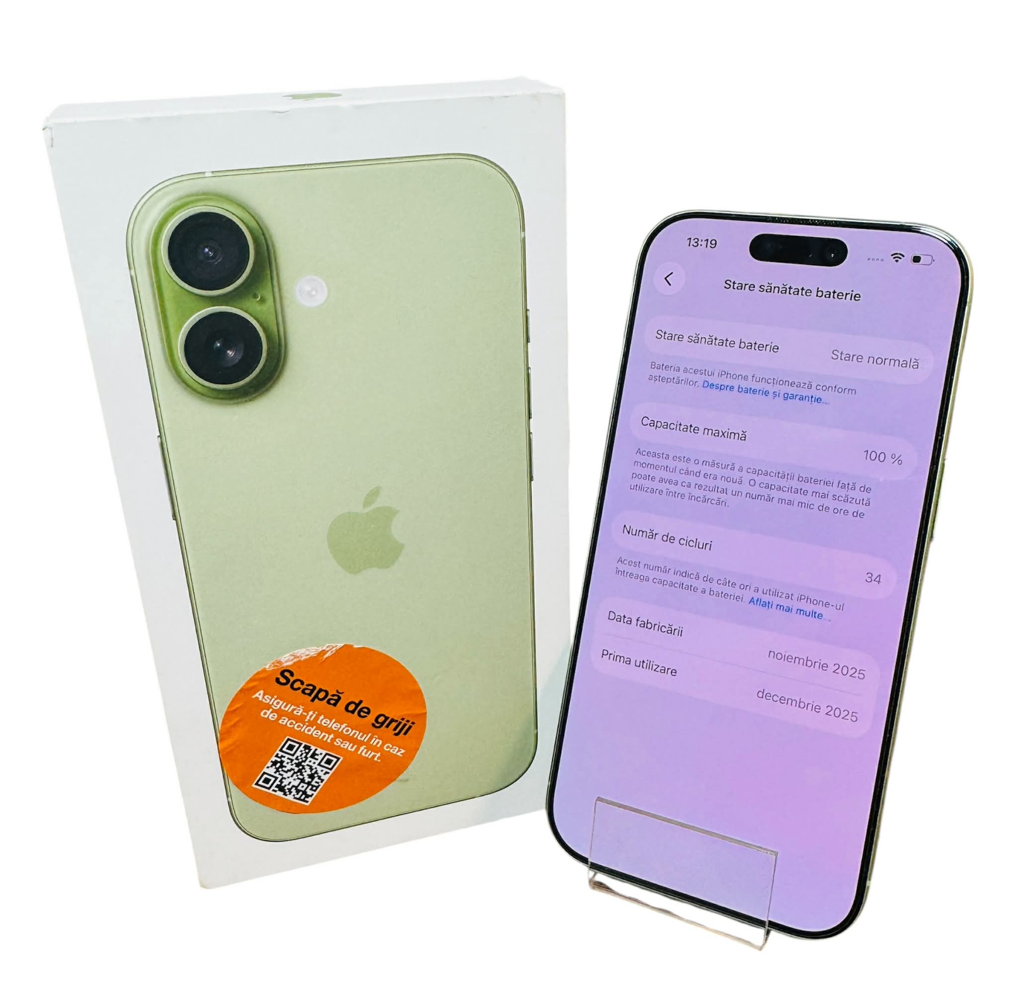 IPHONE 17 BLACK/ SAGE  256 GB