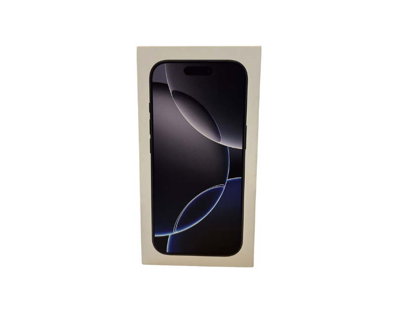Telefon APPLE iPhone 16 Pro 5G, 128GB, Black Titanium, Sigilat