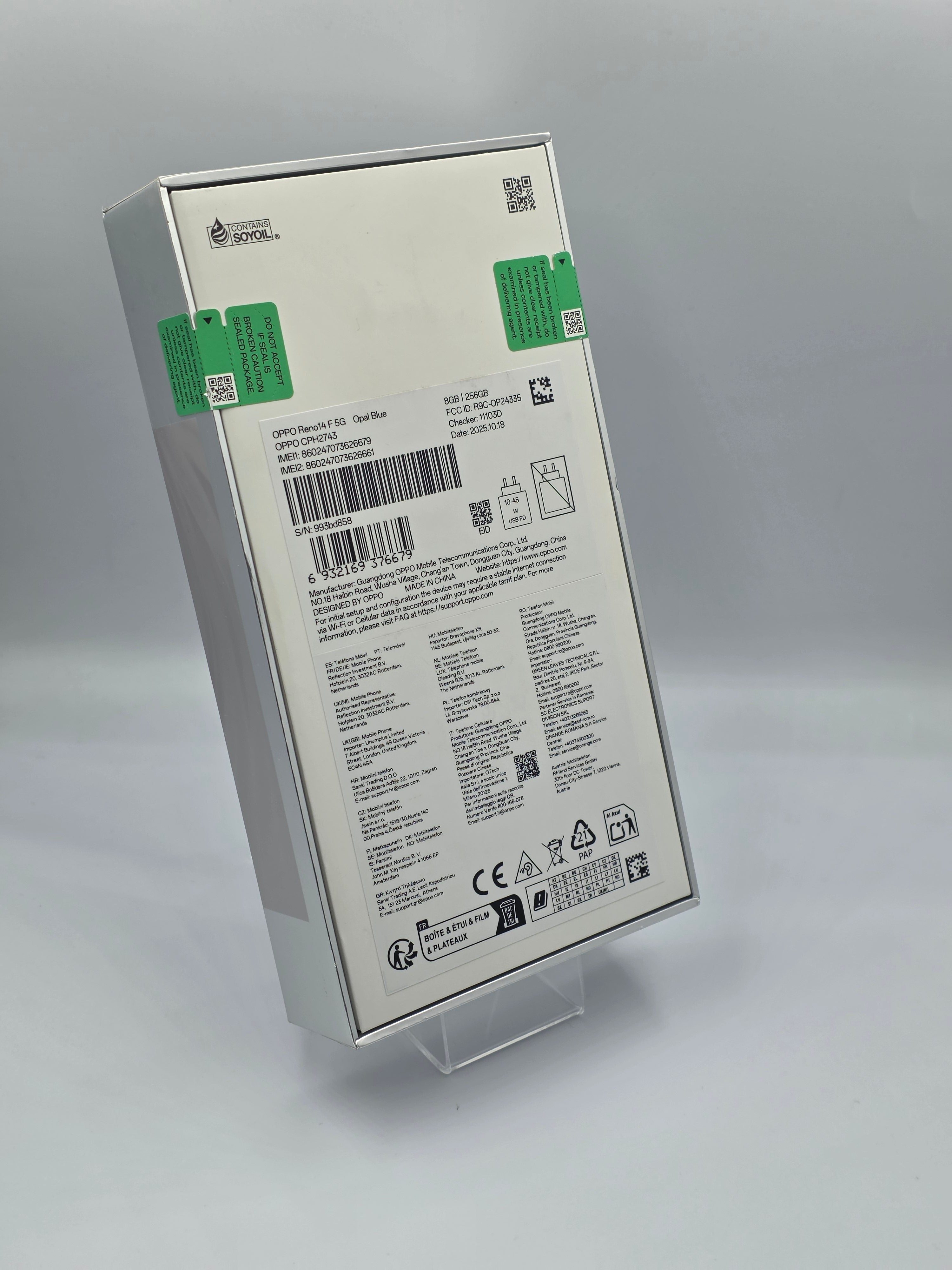 Telefon Oppo Reno 14 5G Nou/Sigilat