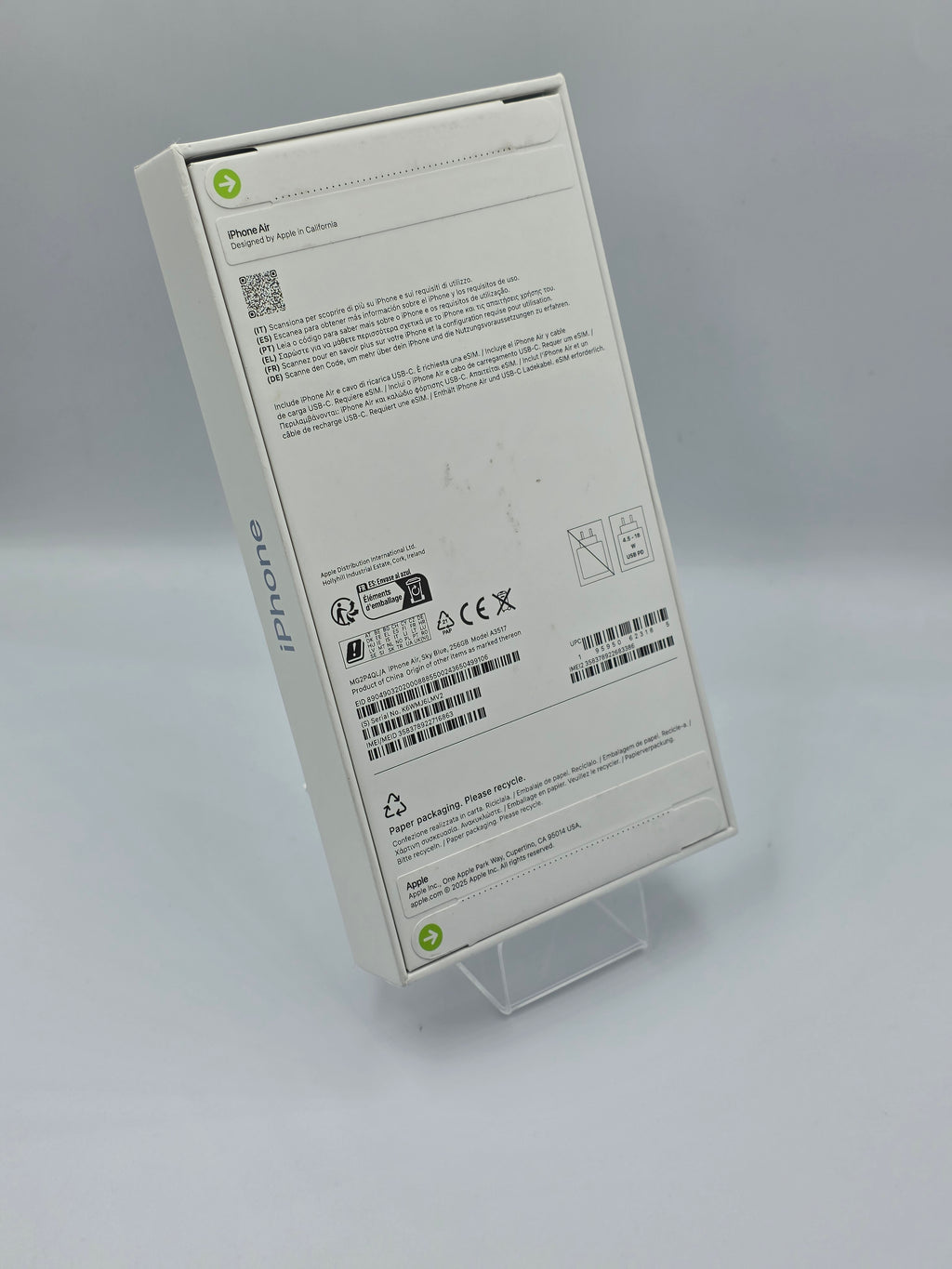 iPhone 17 Air 256 GB - Nou/Sigilat