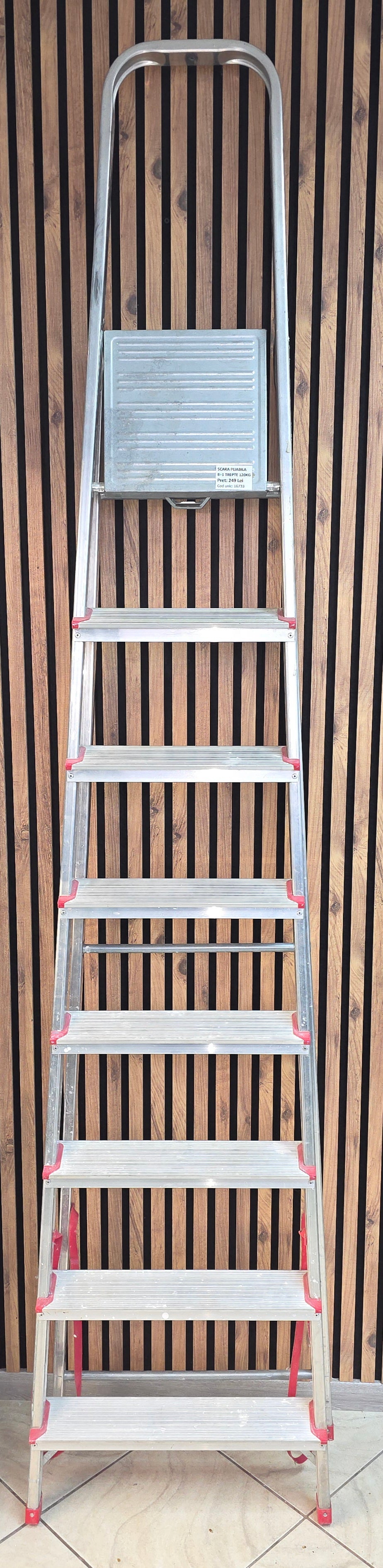 Scara Pliabila 8+1 Trepte 120Kg