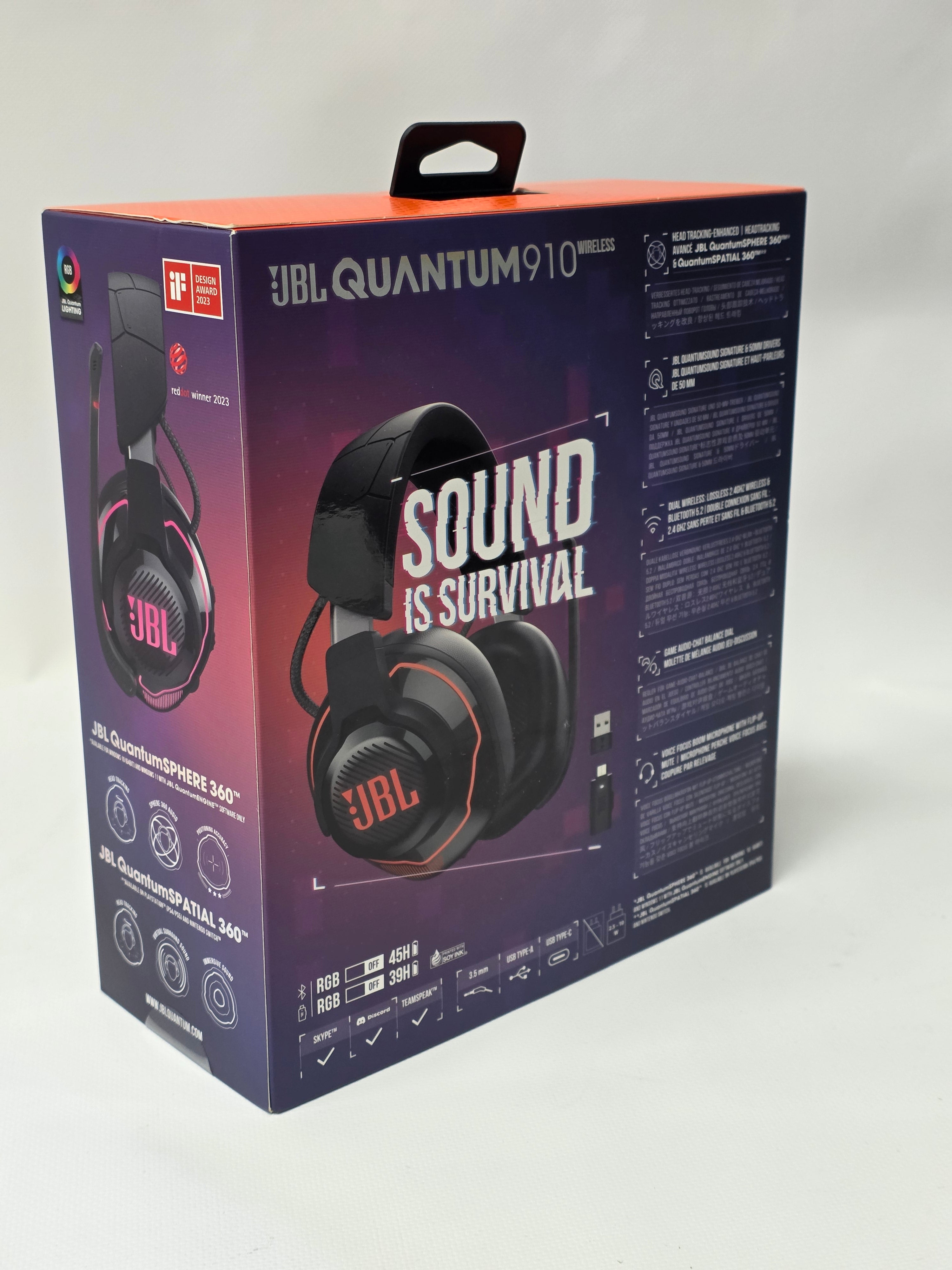 Casti JBL Harman Quantum 910 Wirless