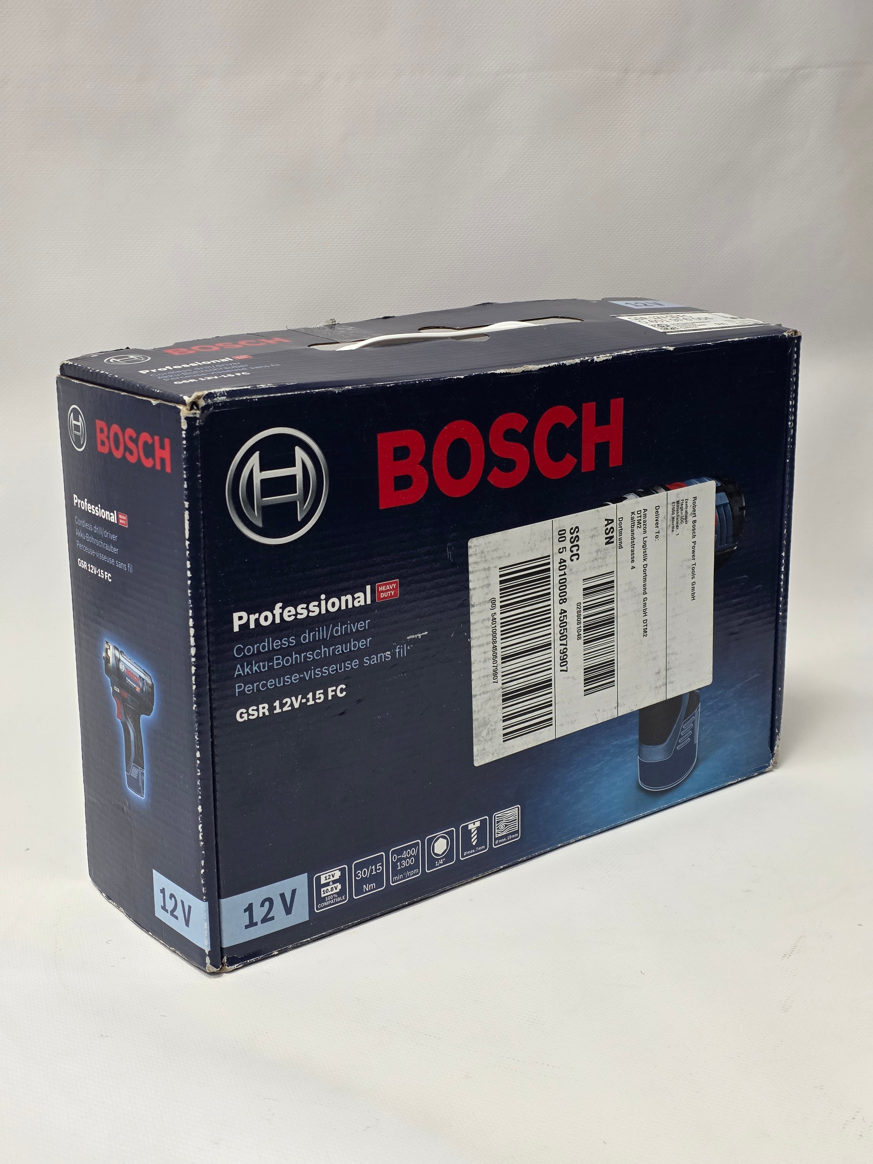 Bosch GSR 12V-35 FC masina de gaurit-insurubat cu mandrina 12 V | 35 Nm | Fara perii | Fara acumulator si incarcator | In cutie de carton original