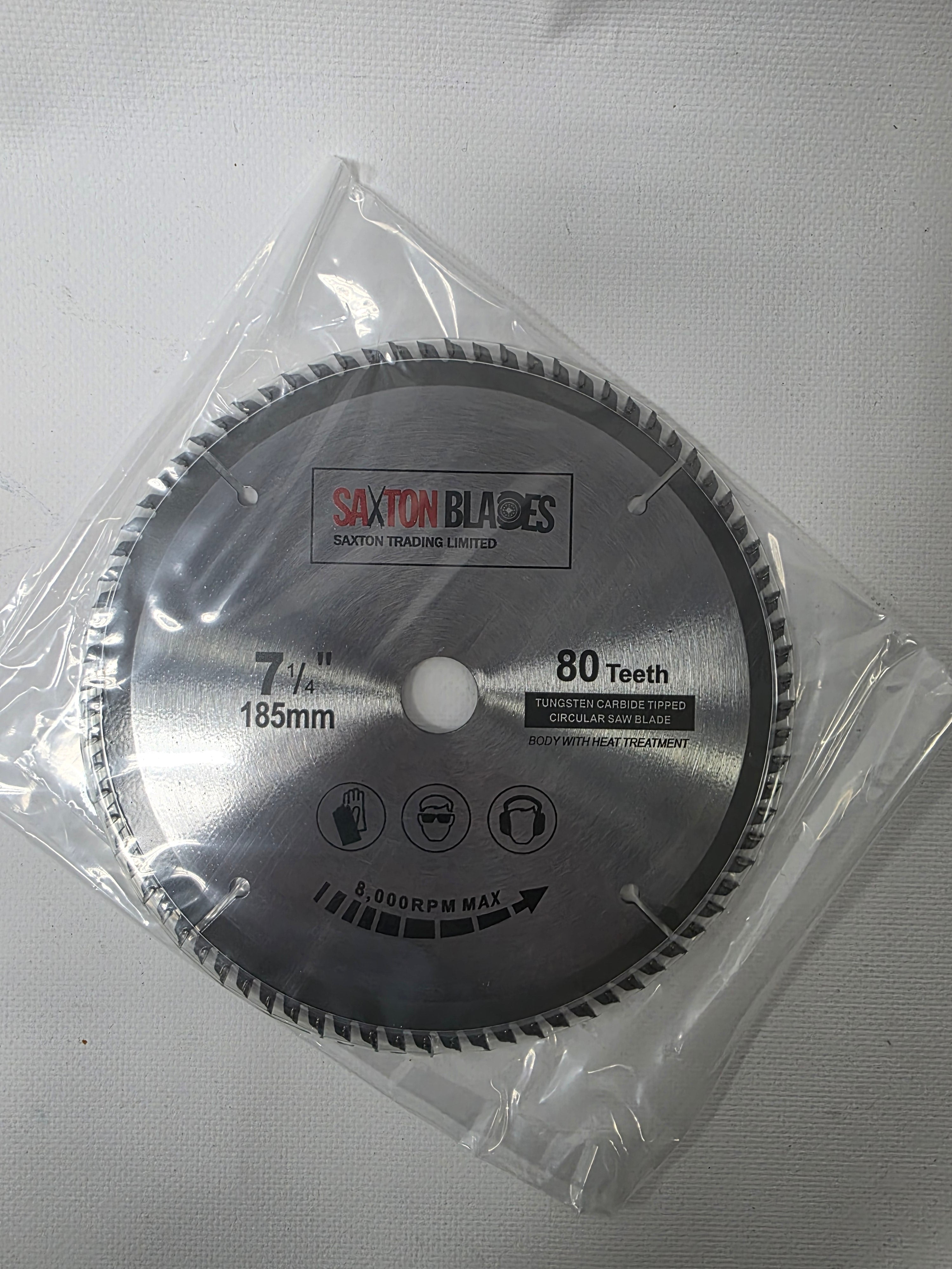 TCT Circular Blade 185mm x 80T x 20mm Bore