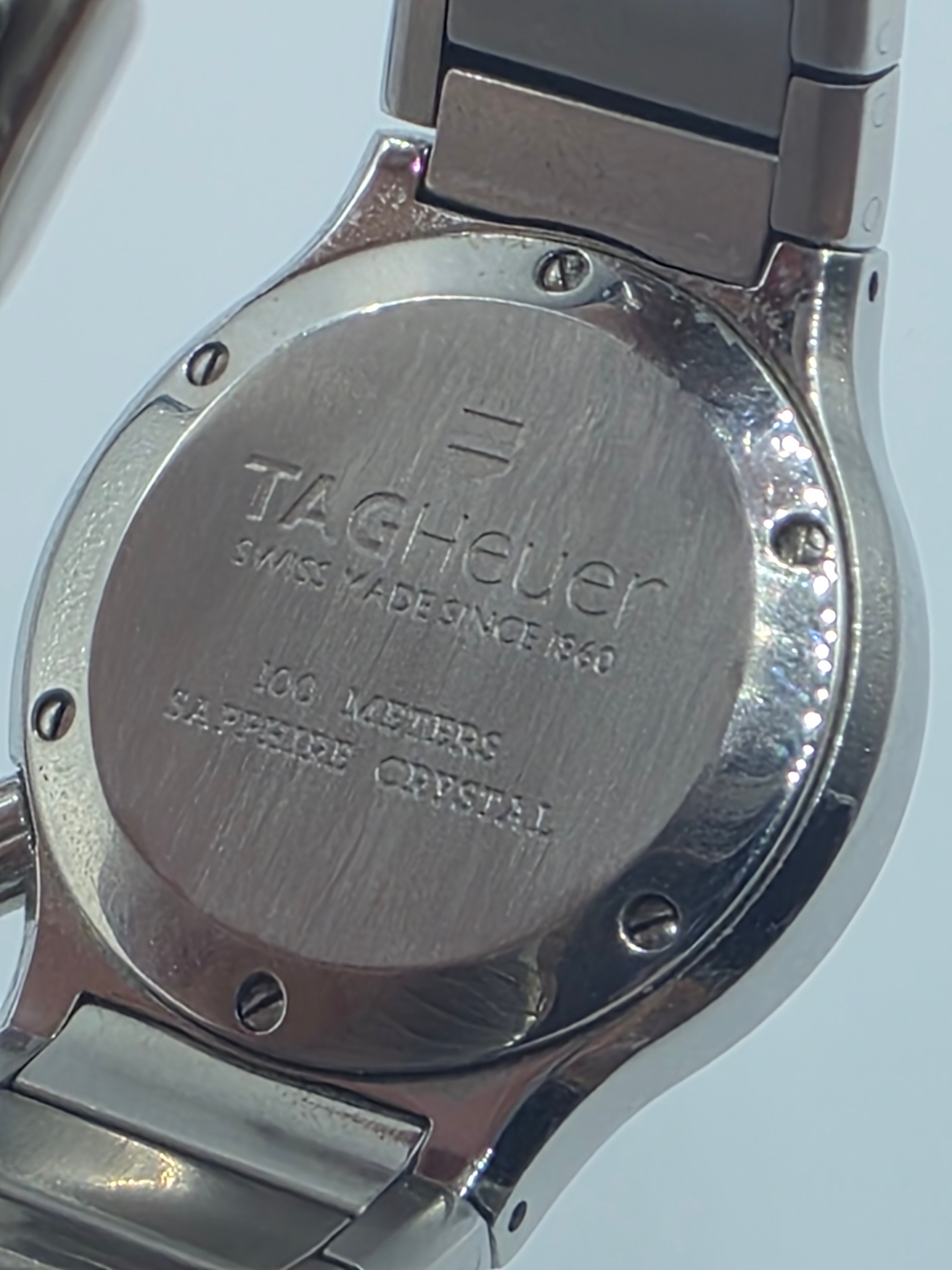 Ceas TAGHeuer cu diamante incastonate