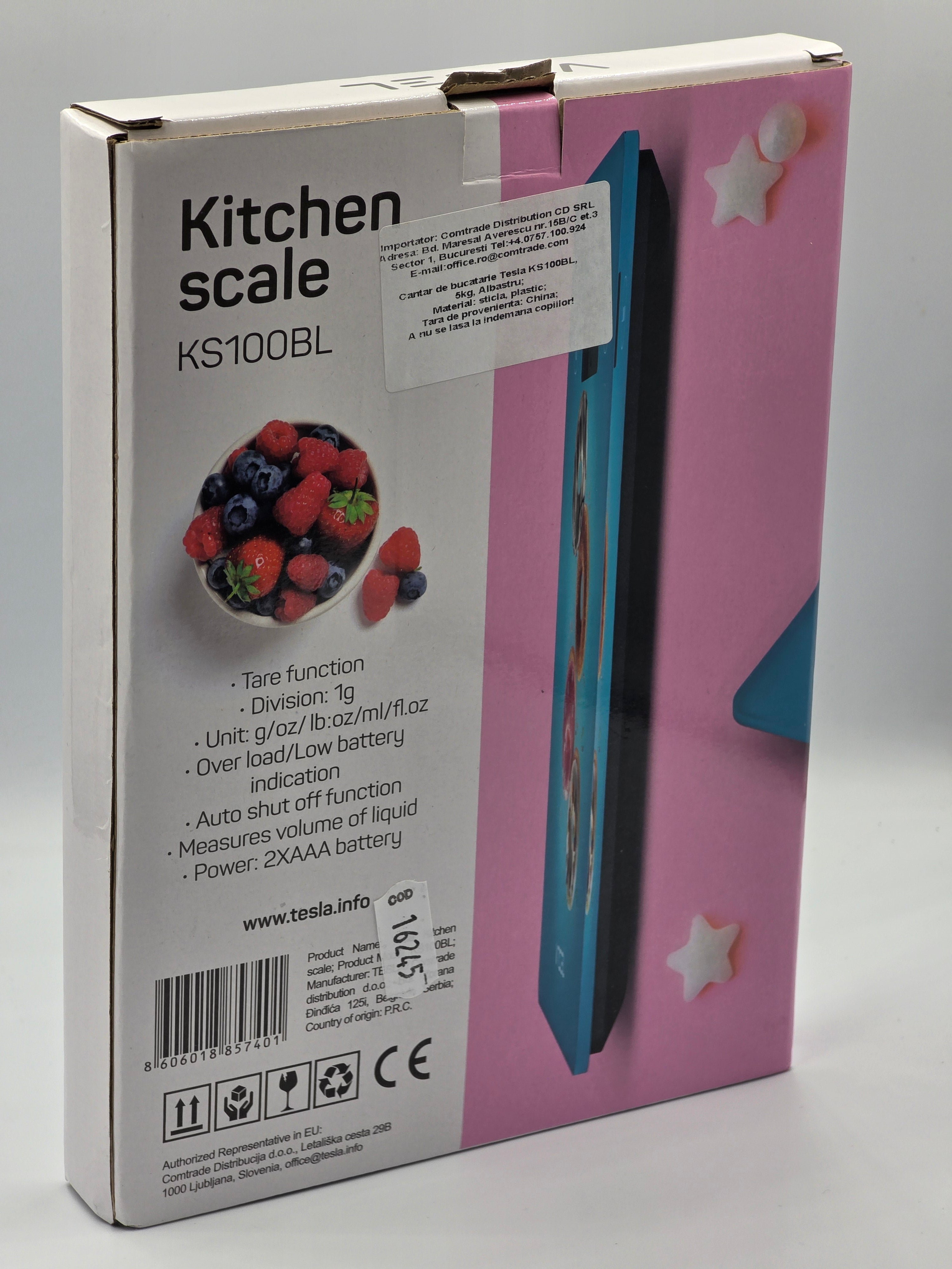 Cantar de bucatarie Tesla