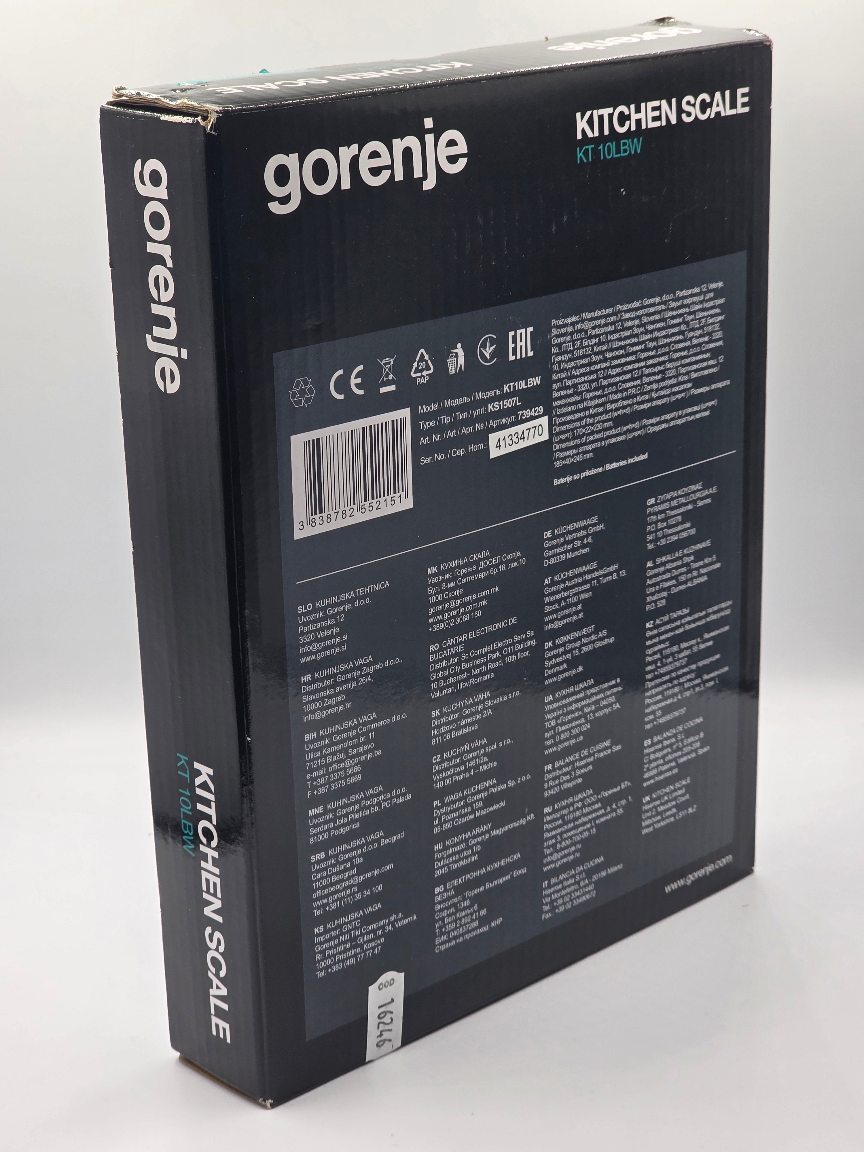 Canatr de Bucatarie Gorenje