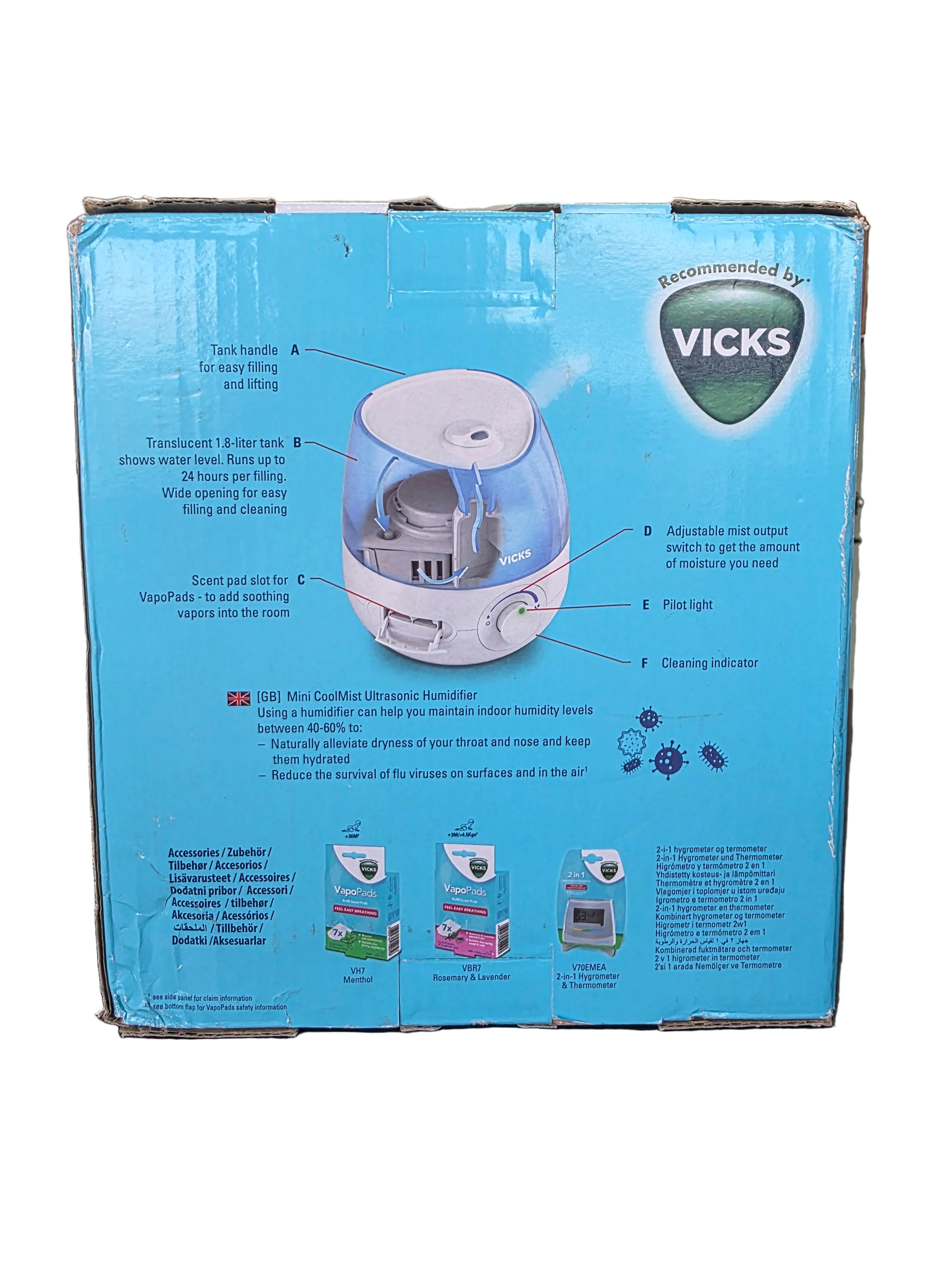 Umidificator Vicks Mini Cool Mist