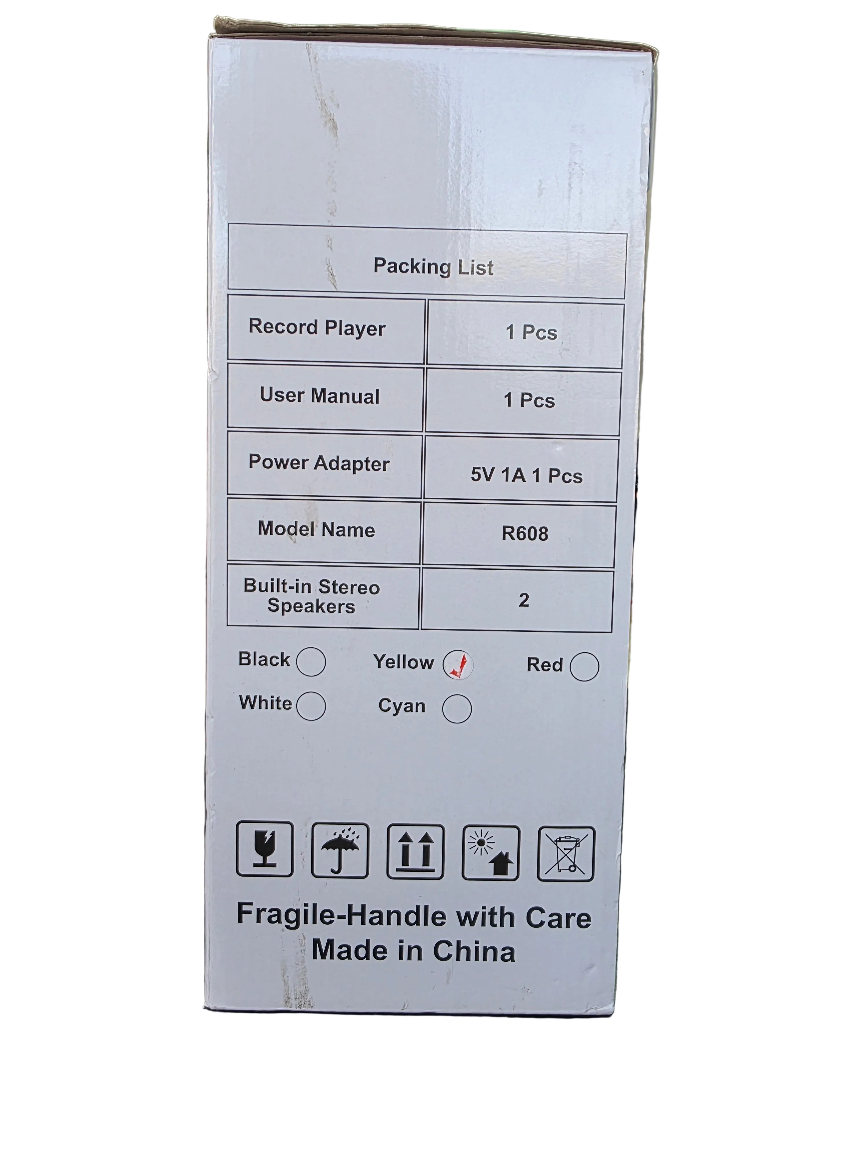 Pick-up Aslan R608 Turntable Player