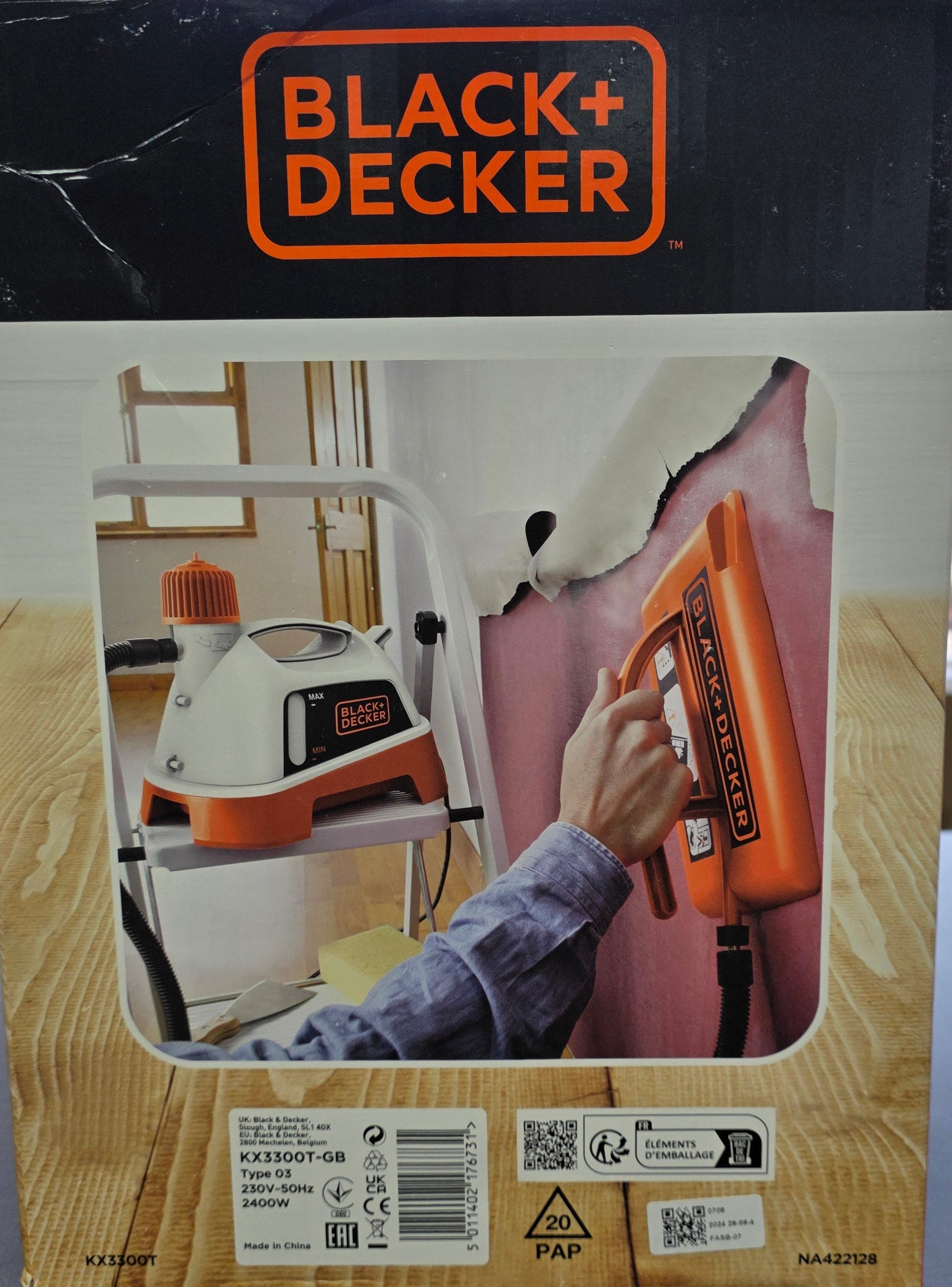 Aparat de decopertat tapet Black+Decker