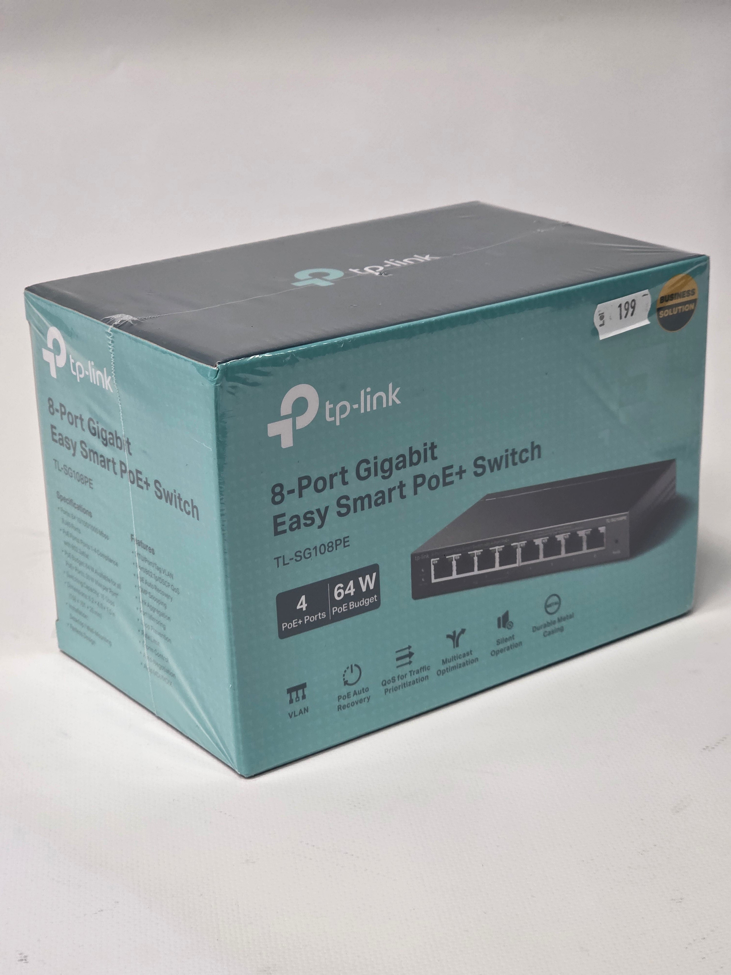 8 Port Gigabit Easy Smart PoE+Switch TP-Link