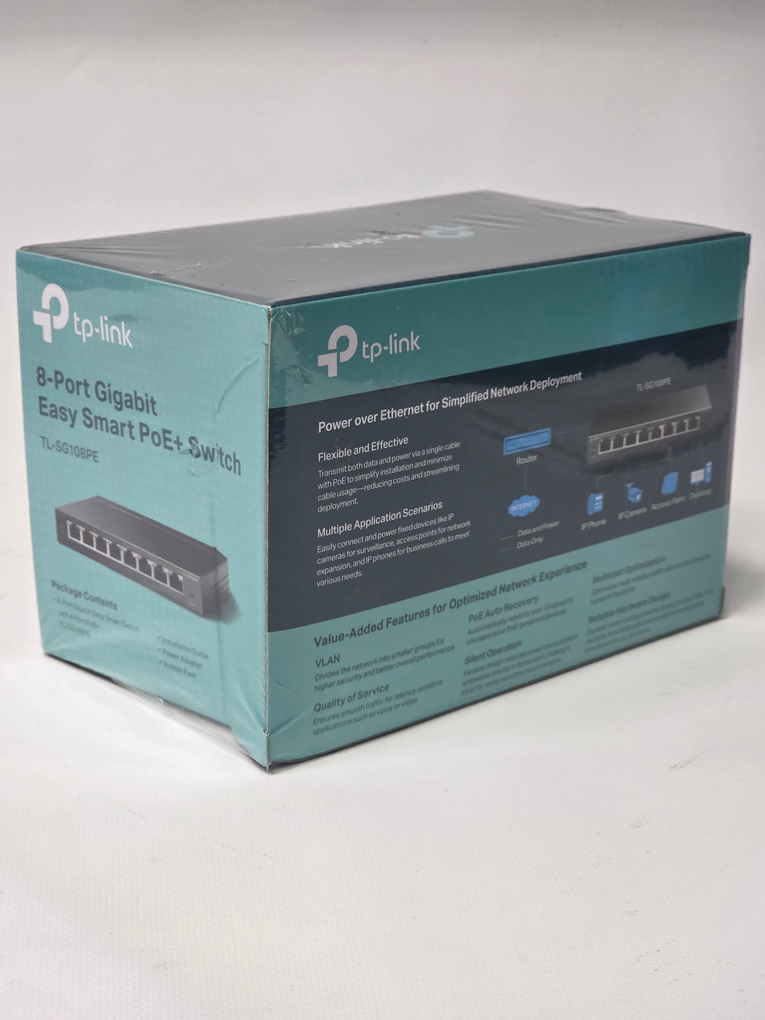 8 Port Gigabit Easy Smart PoE+Switch TP-Link