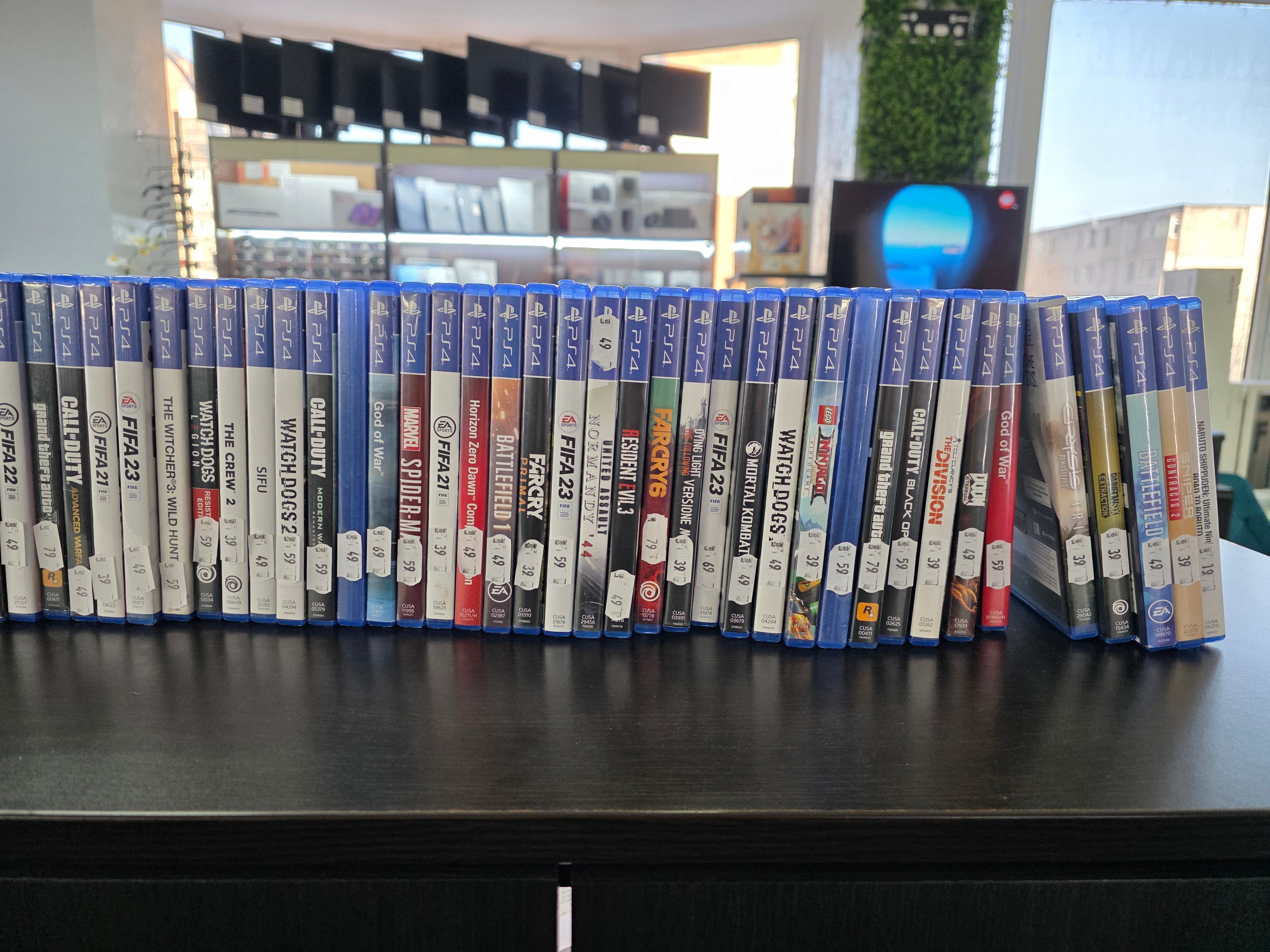 Diverse jocuri pentru PS4