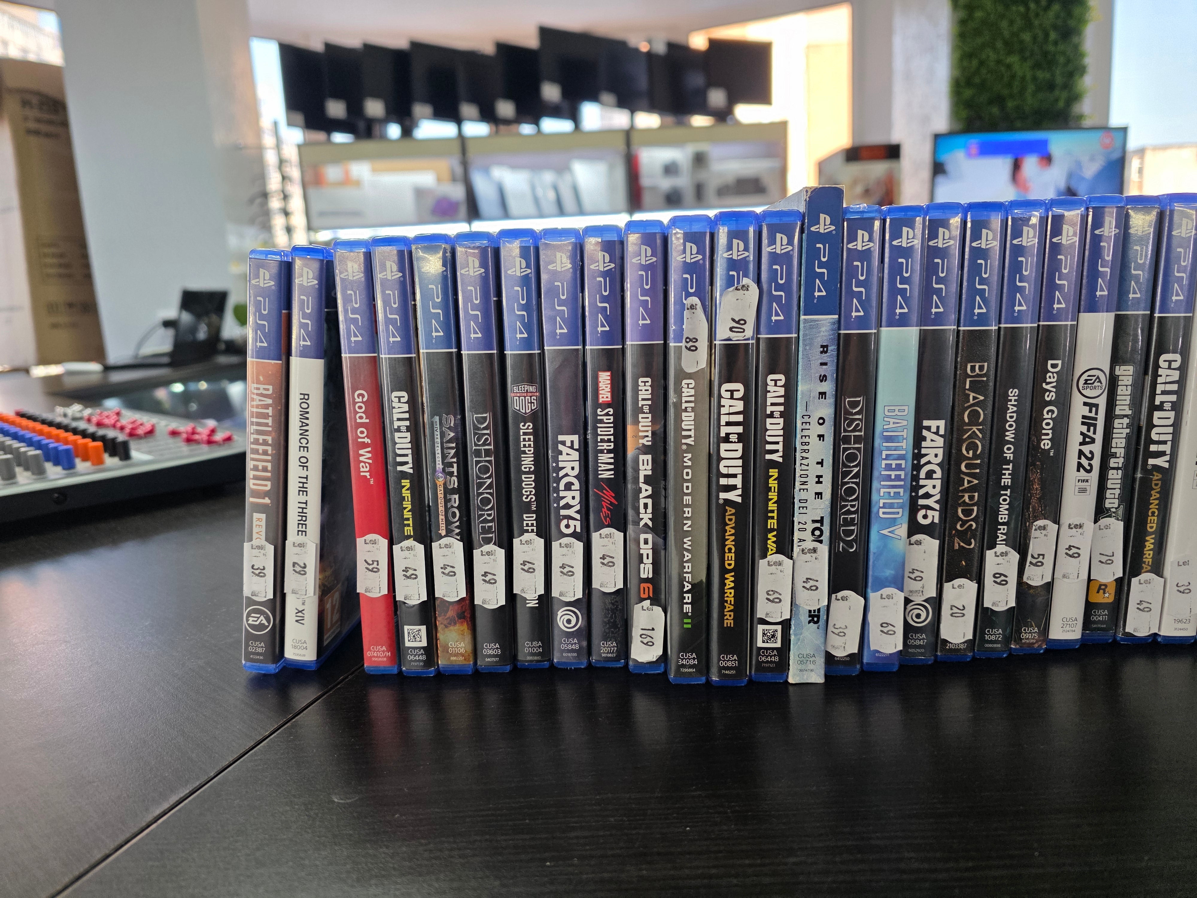 Diverse jocuri pentru PS4