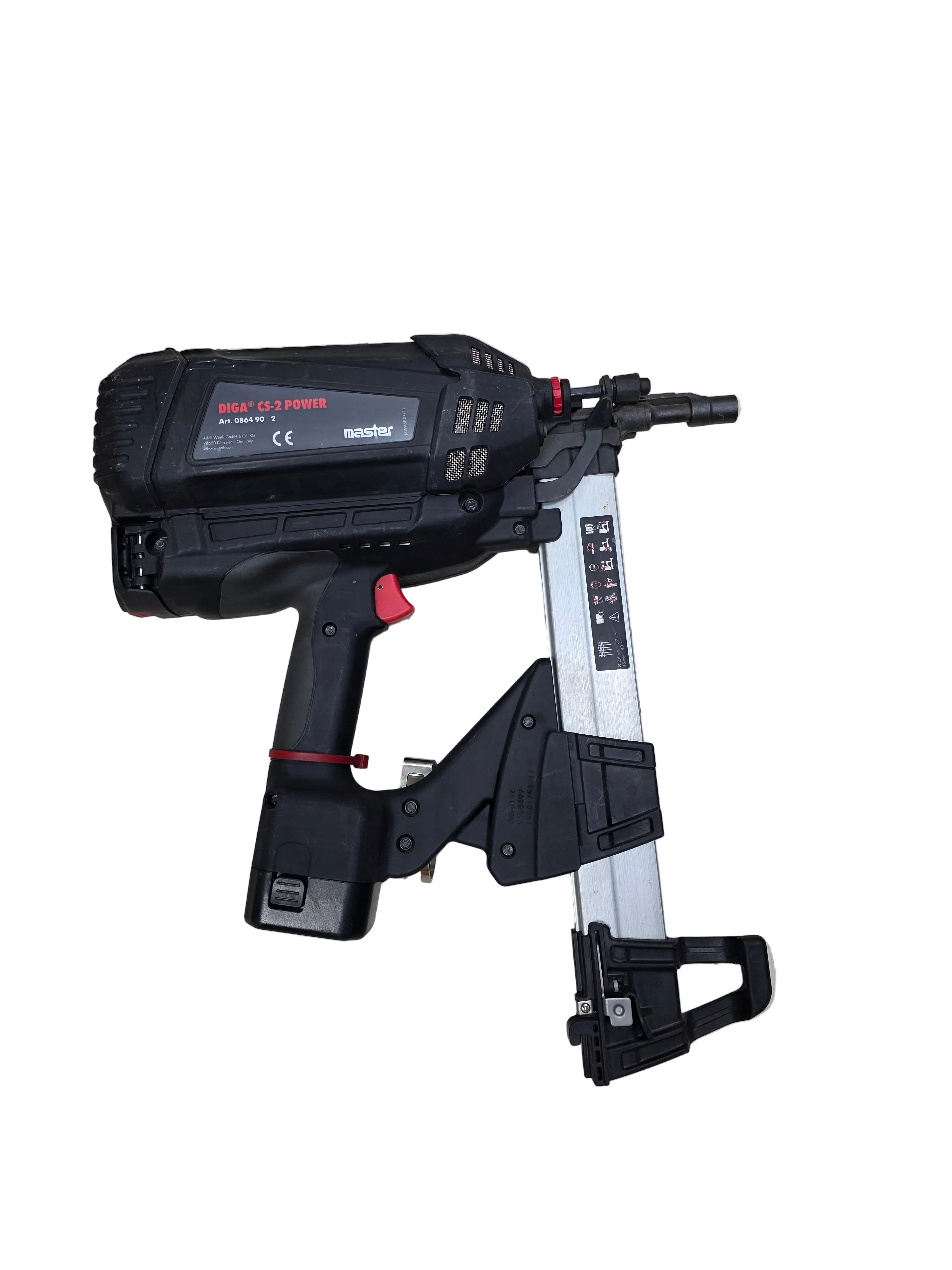 Pistol pe gaz de calitate superioara Wurth DIGA® CS-2 POWER