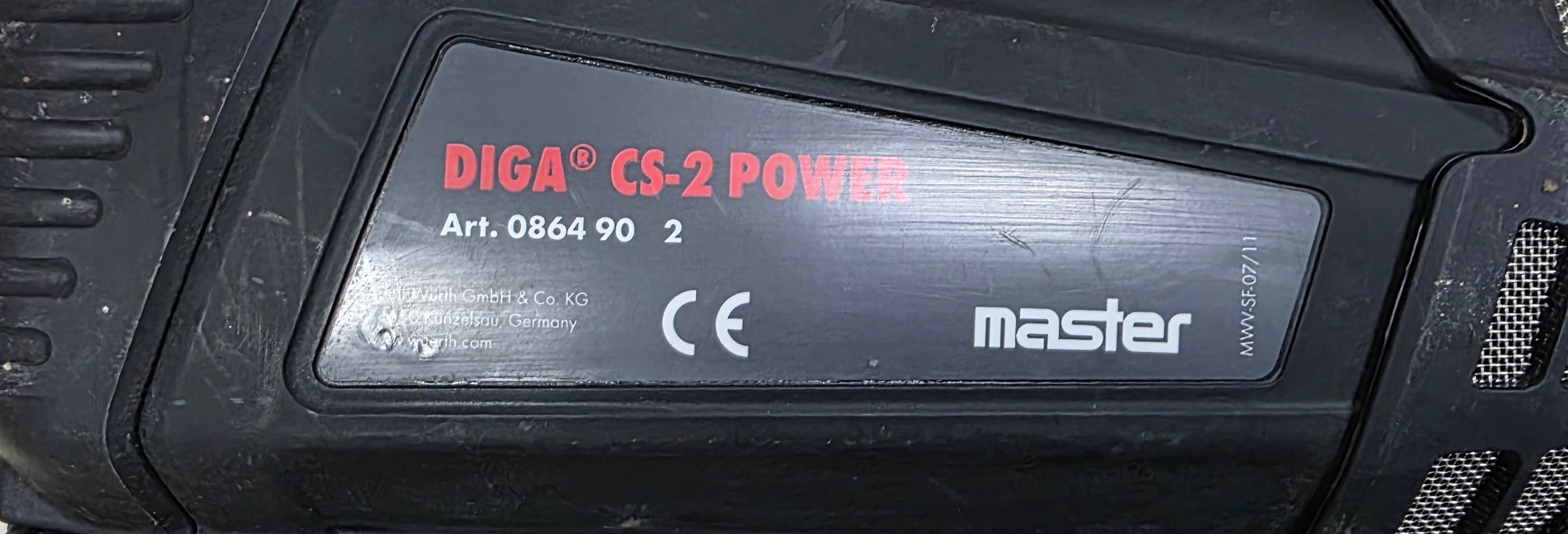 Pistol pe gaz de calitate superioara Wurth DIGA® CS-2 POWER