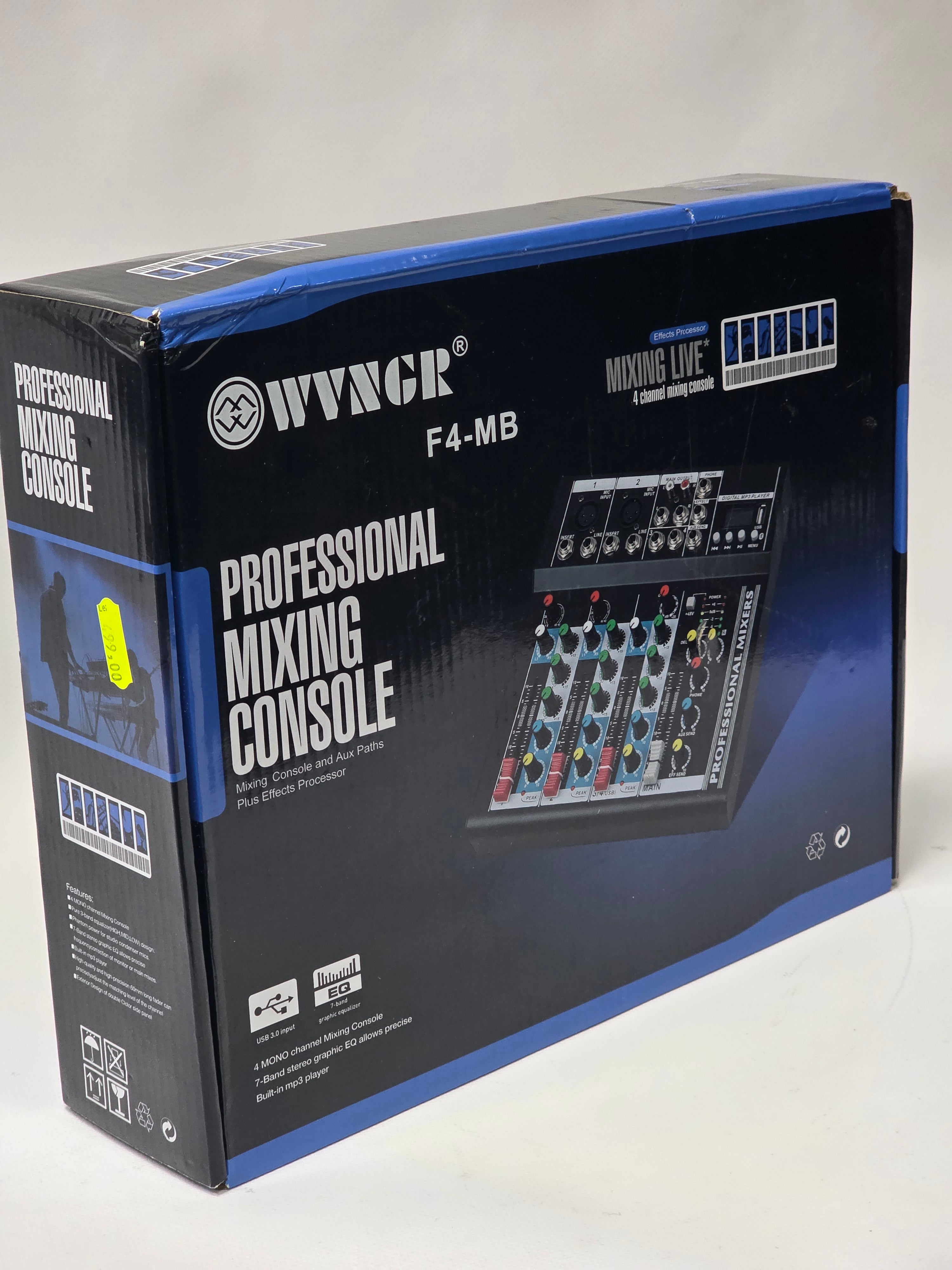 Consola de mixat profesionala WVNGR F4-MB