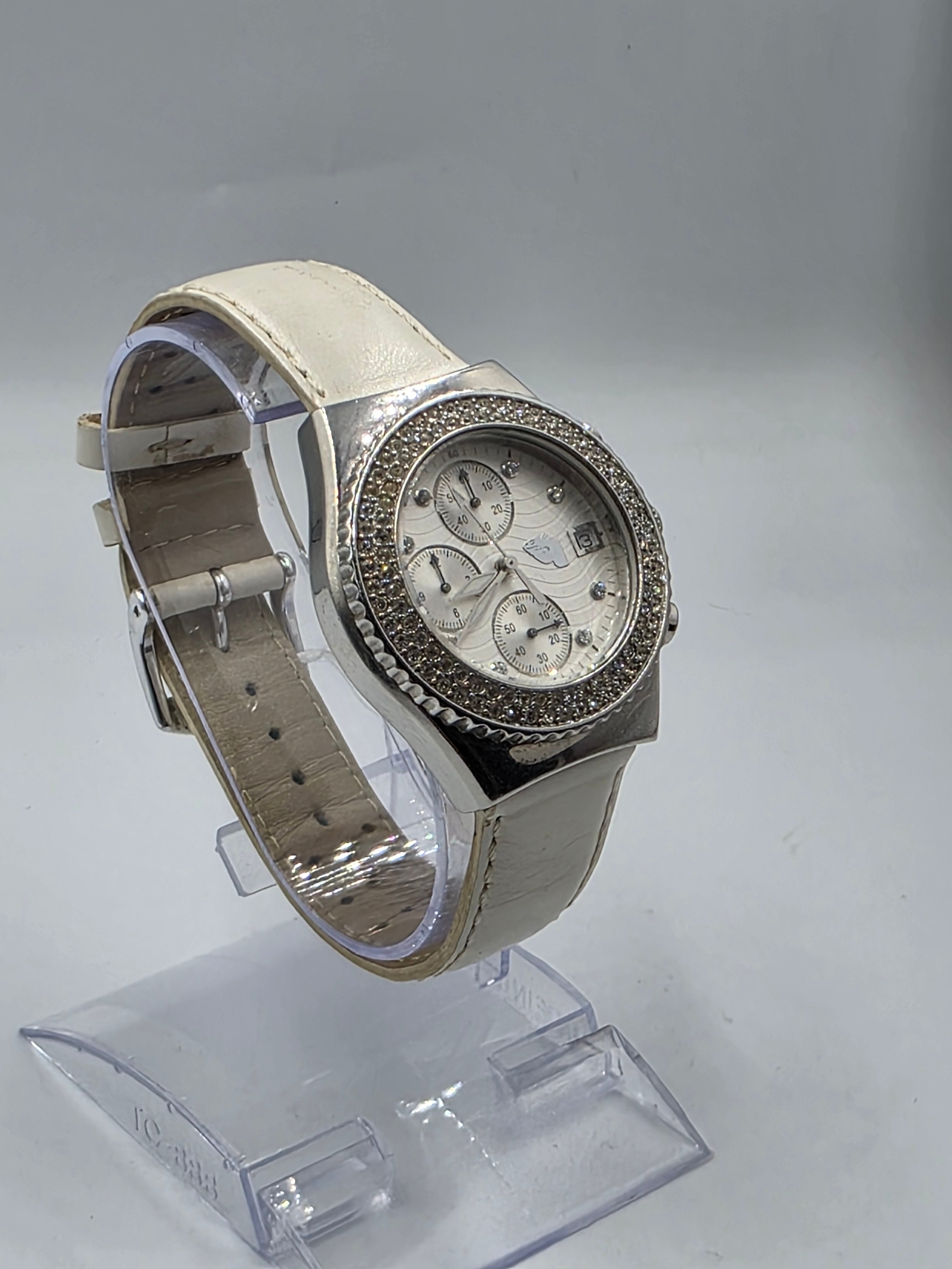 Ceas Dama Iguane Quartz  Cu Pietricele