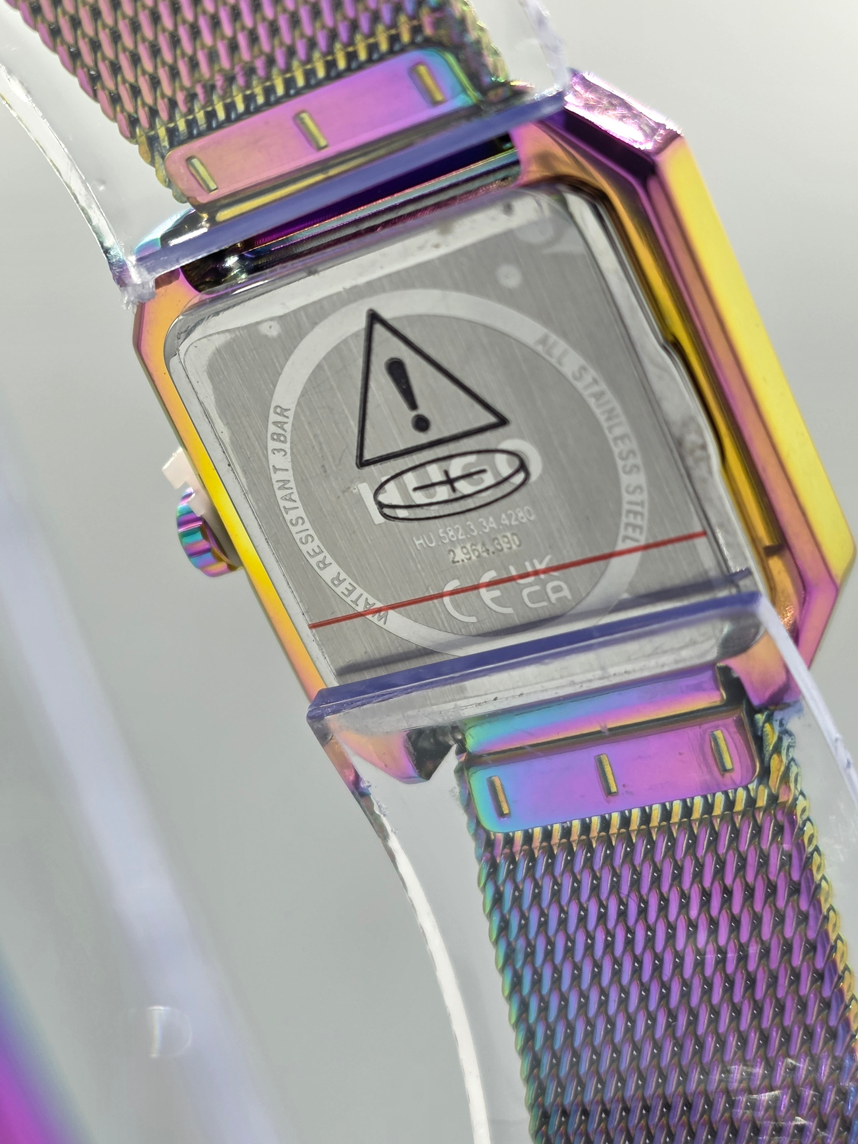 Ceas Dama Hugo Boss Iridescent Square