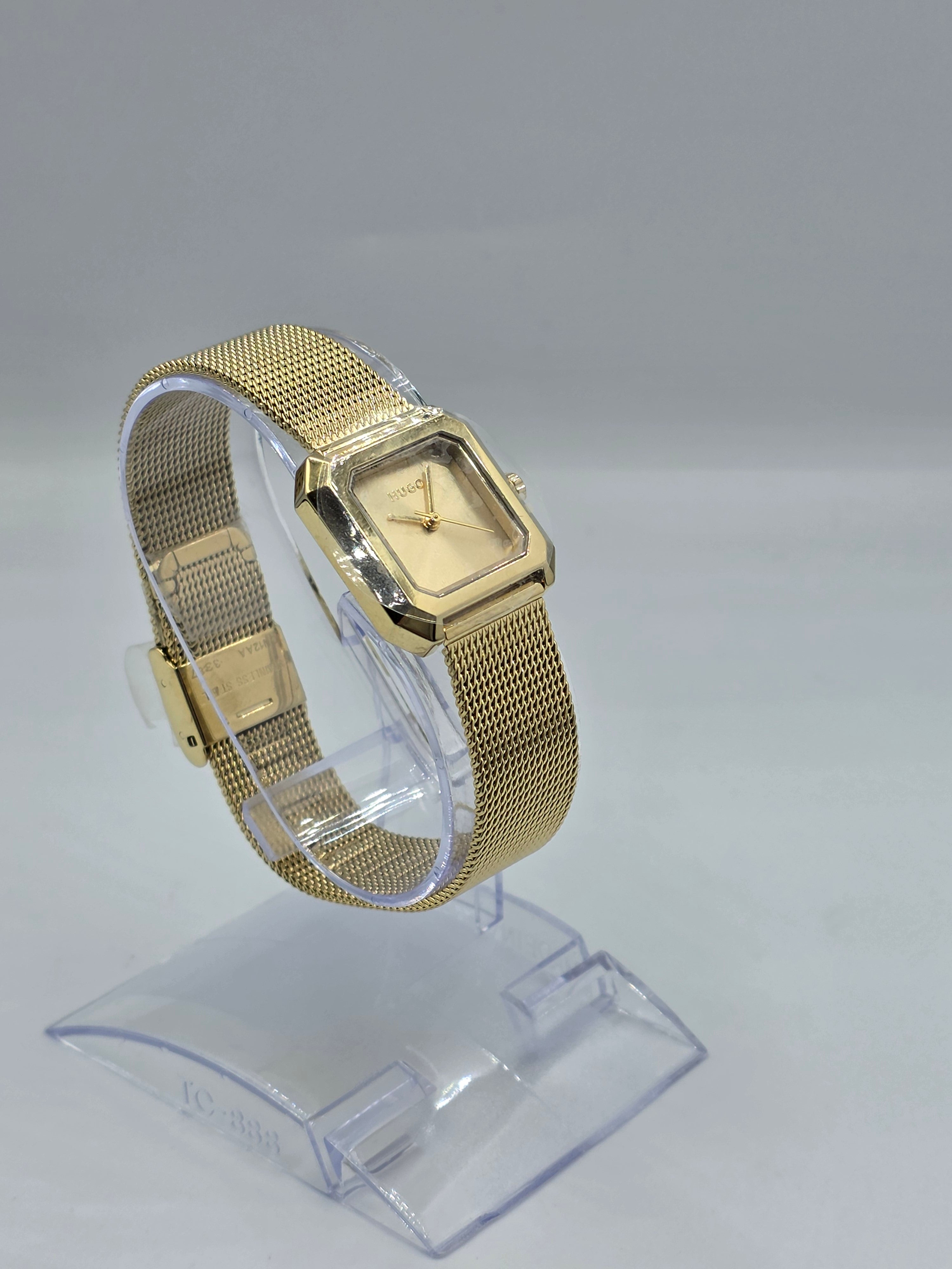 Ceas Dama Hugo Boss Hazel Gold-Tone Square