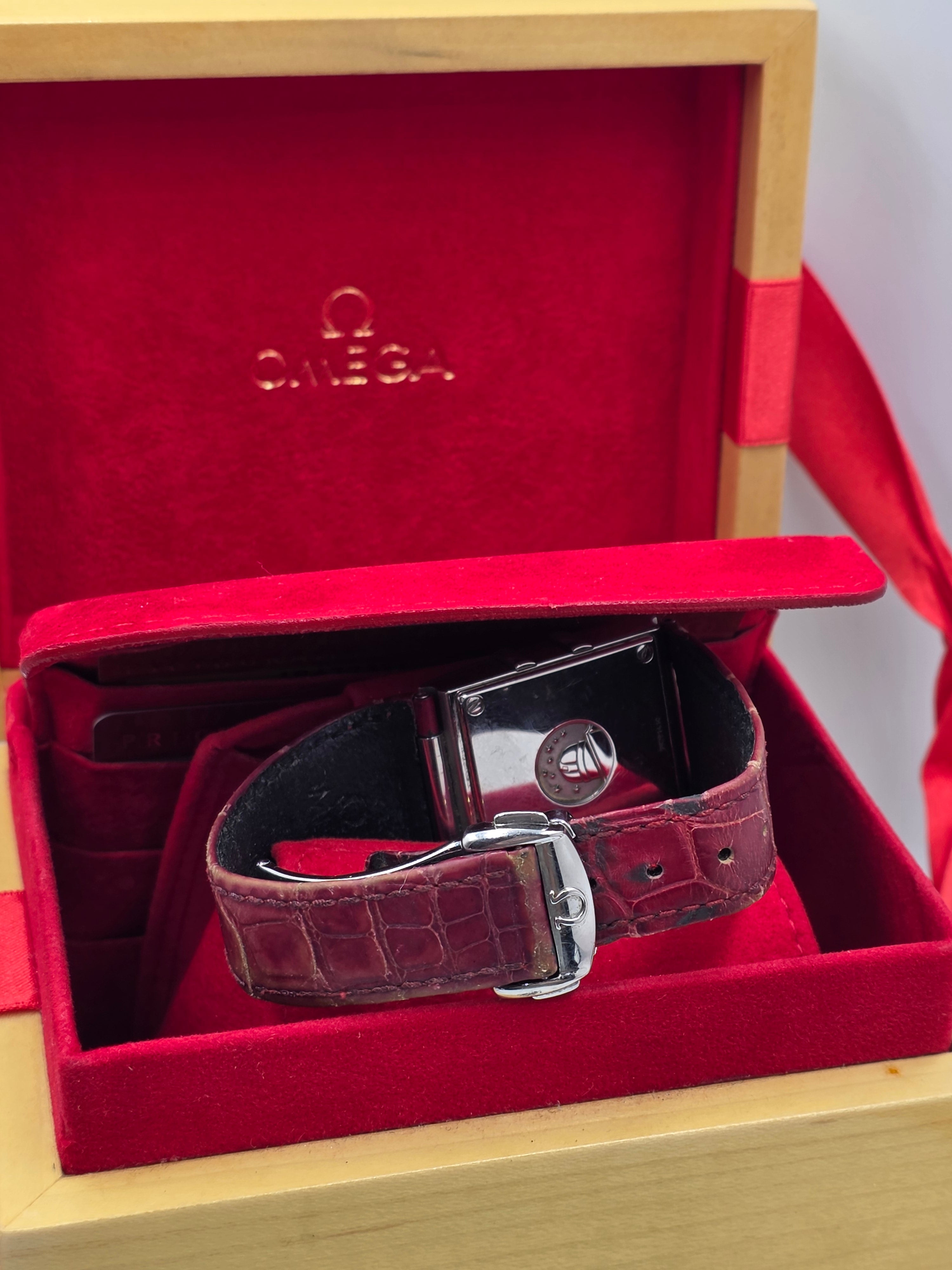 Ceas Dama OMEGA Constellation Quadra 32 Diamante