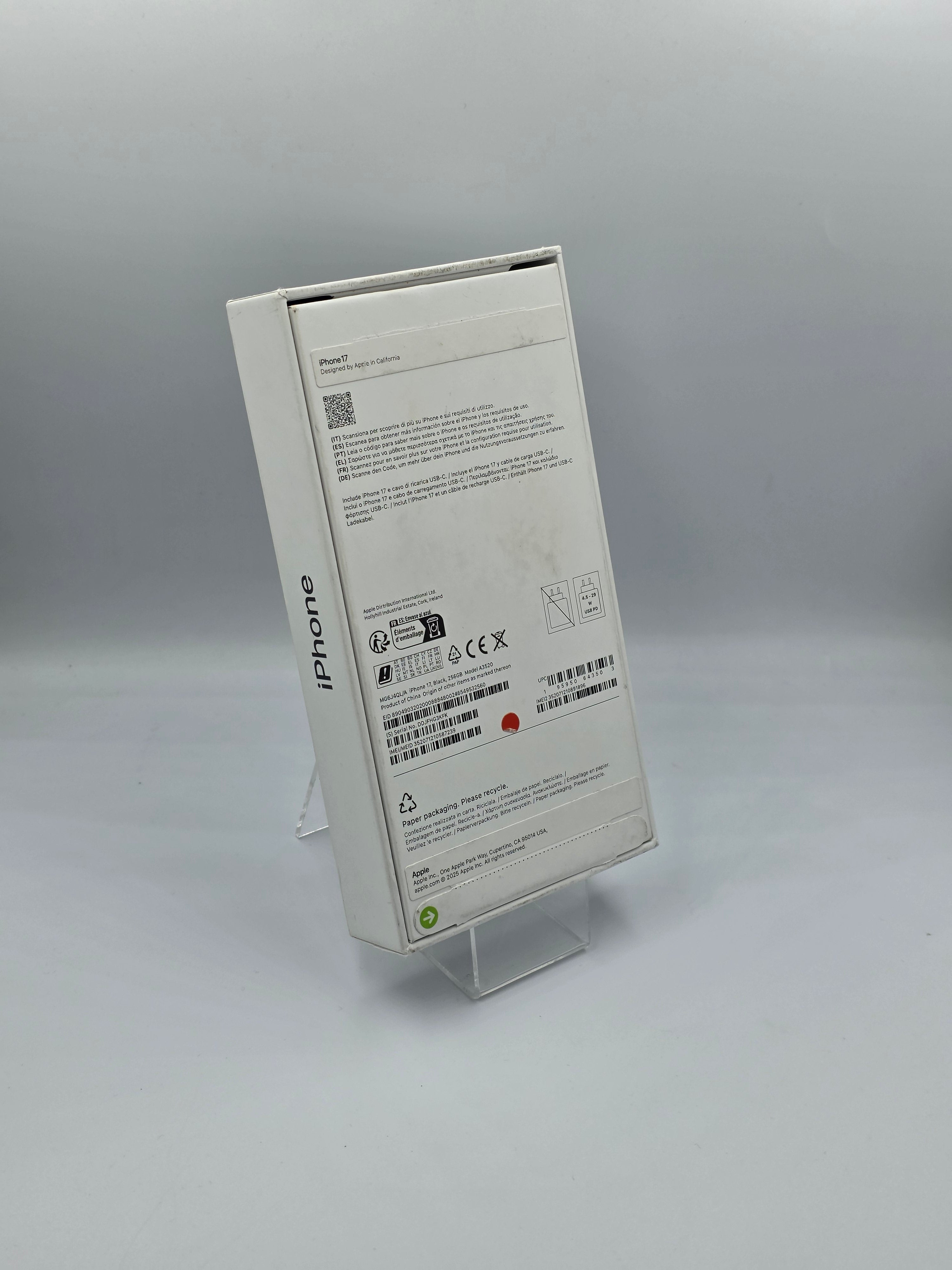 Apple i-Phone 17 La cutie/Sigilat