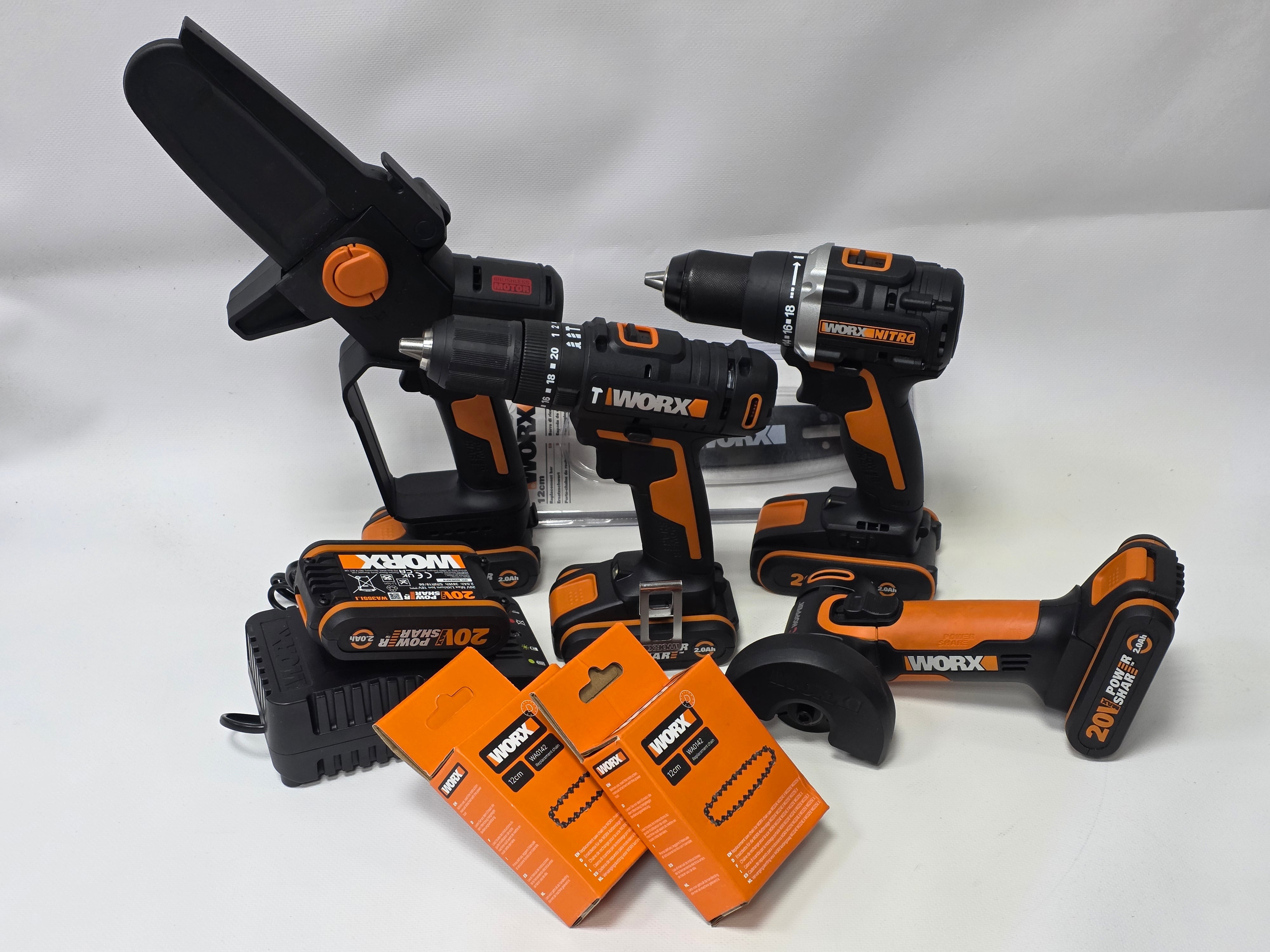 Set Scule Electrice Worx Noi
