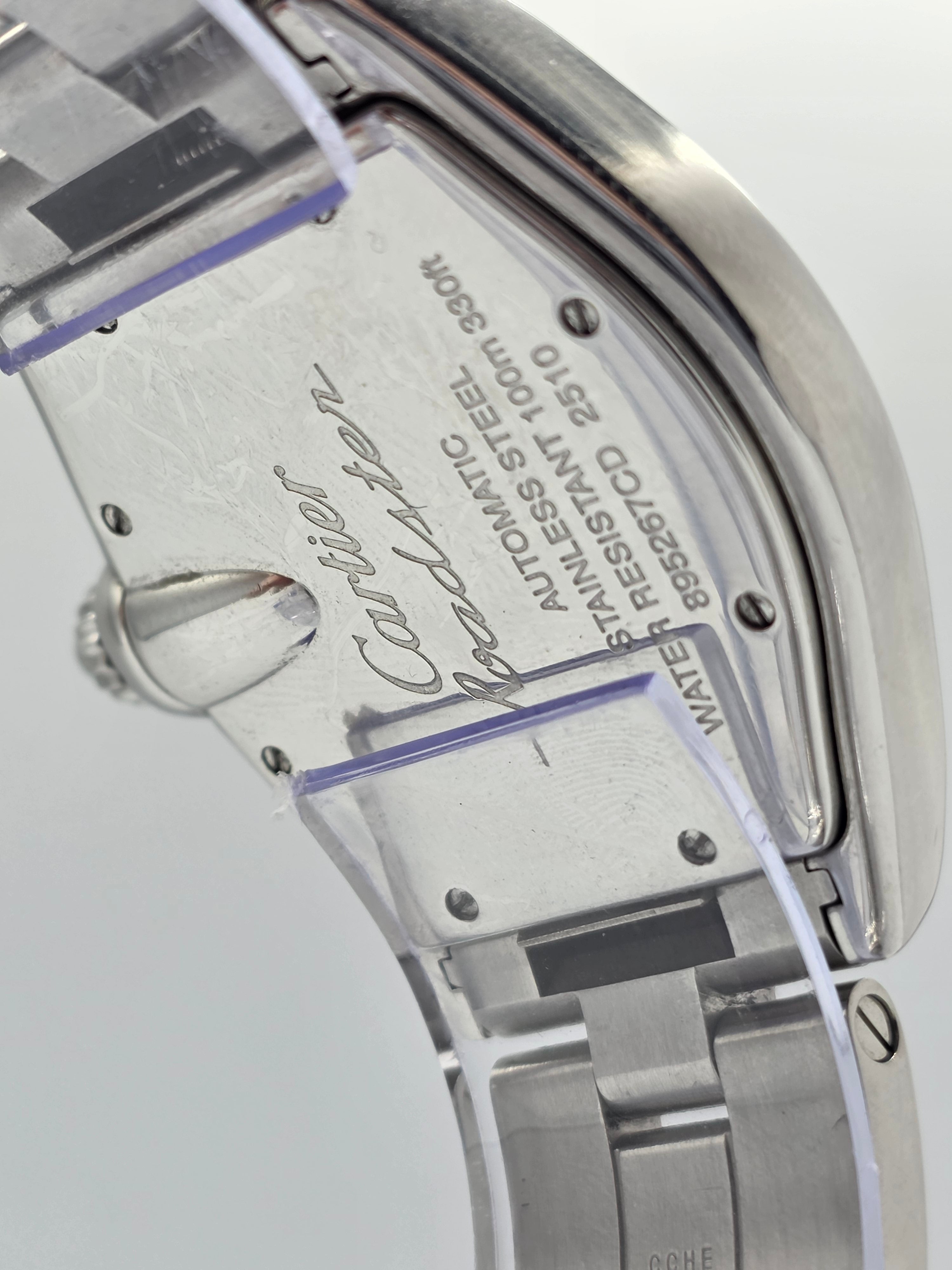 Ceas barbatesc Cartier Roadster Automatic argintiu