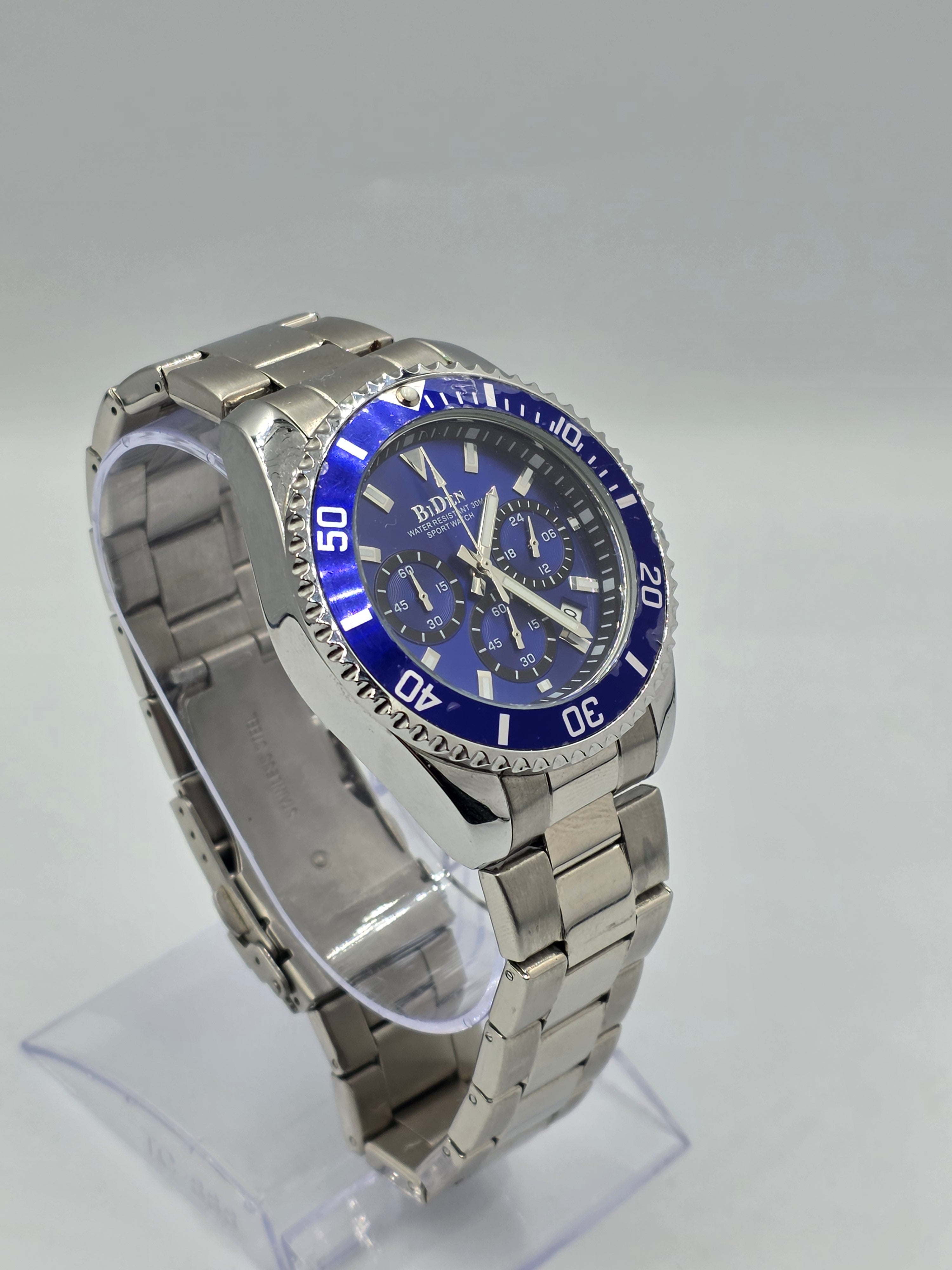Ceas Barbatesc Biden 0163 Chronograph