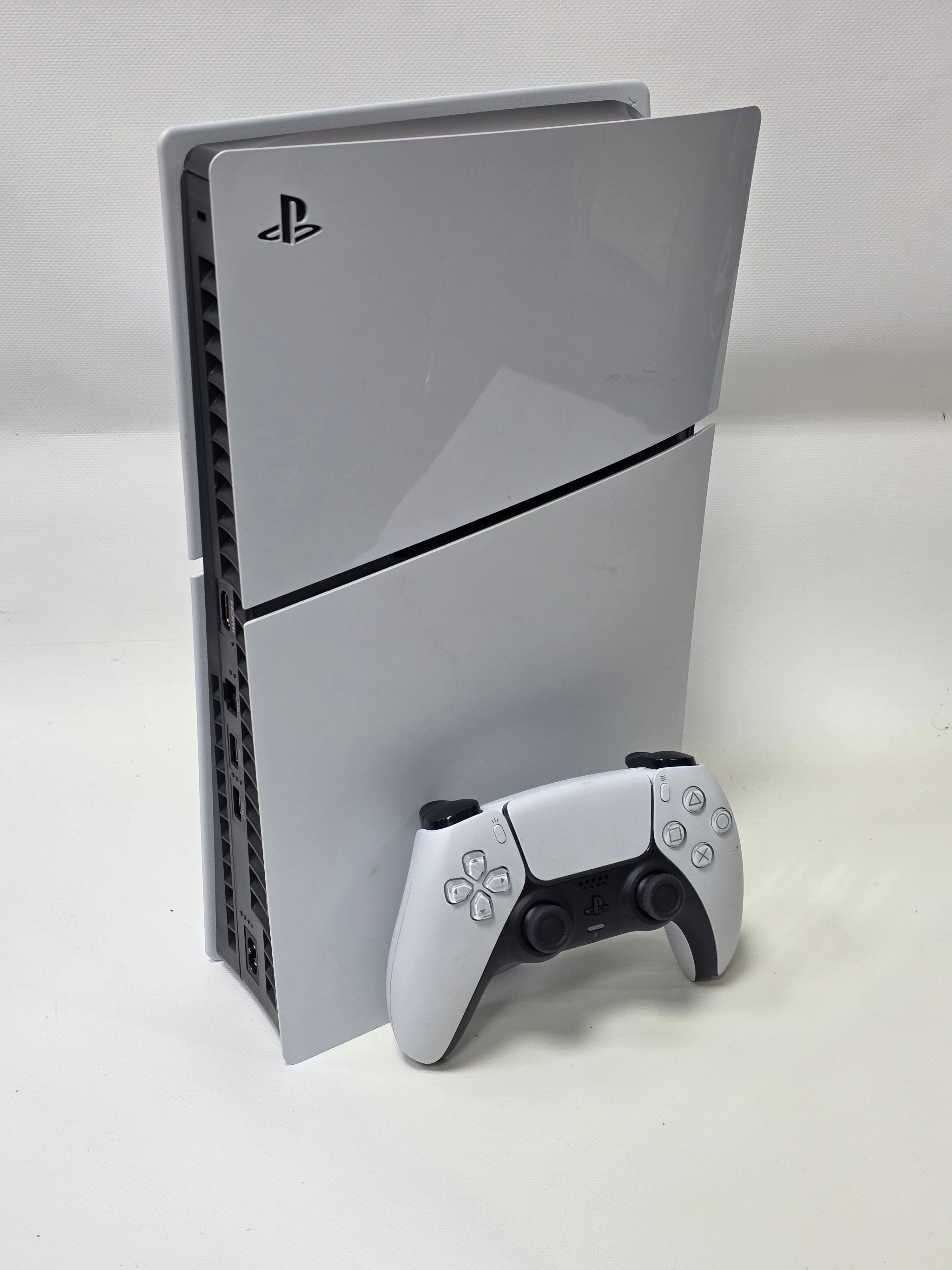 Playstation 5 Slim Disk Edition 1TB Alb + 1 Controller