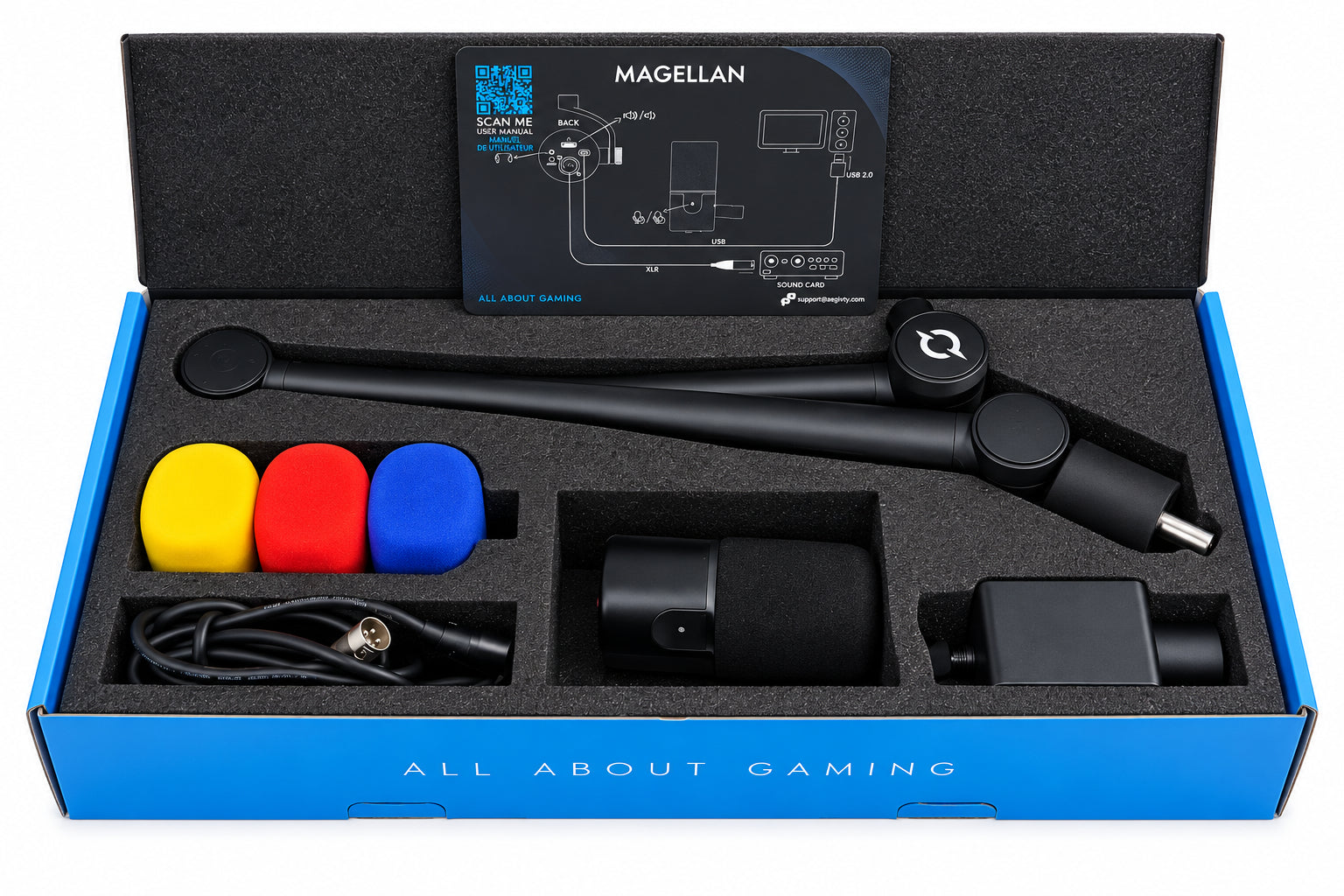 Microfon AQIRYS Magellan