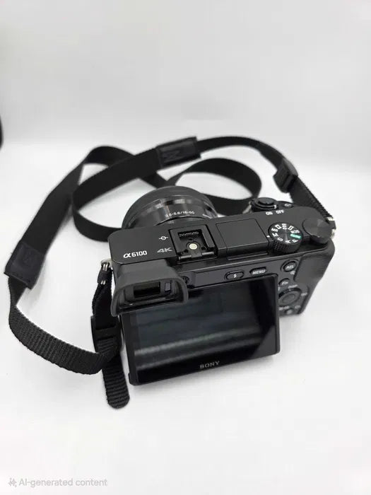 Aparat Foto Sony Alpha A6100+Obiectiv 35mm f/1.8 OSS/Rucsac+Accesorii