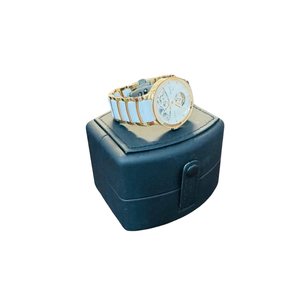 Ceas Dama Rado Centrix Open Heart cu 7 Diamante, Automatic