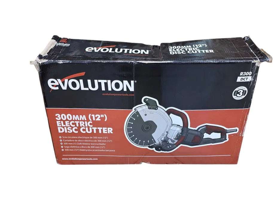 Mașină tăiat beton Evolution R300DCT 2400W, disc diamantat 300mm