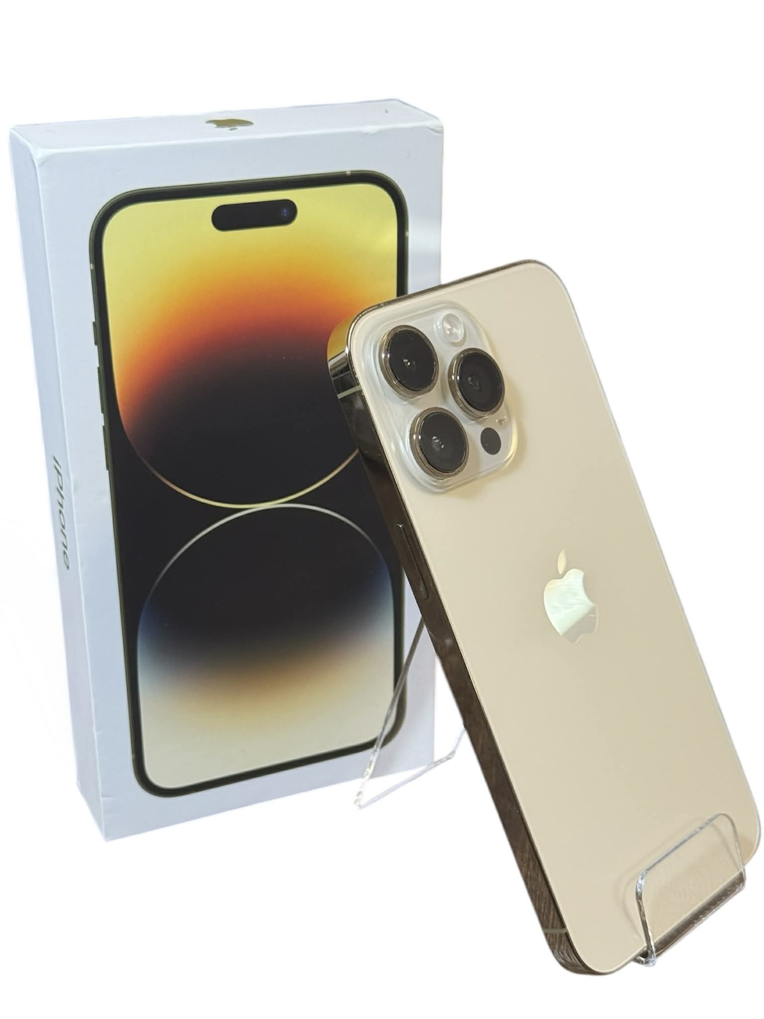 iPhone 14 Pro Max Gold 128GB – Stare Excelentă, Pachet Complet