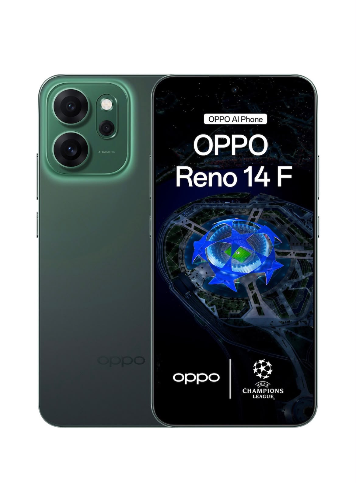 OPPO Reno14 F 5G Verde 256GB 8GB RAM | Full Box | Ca Nou | Dual SIM