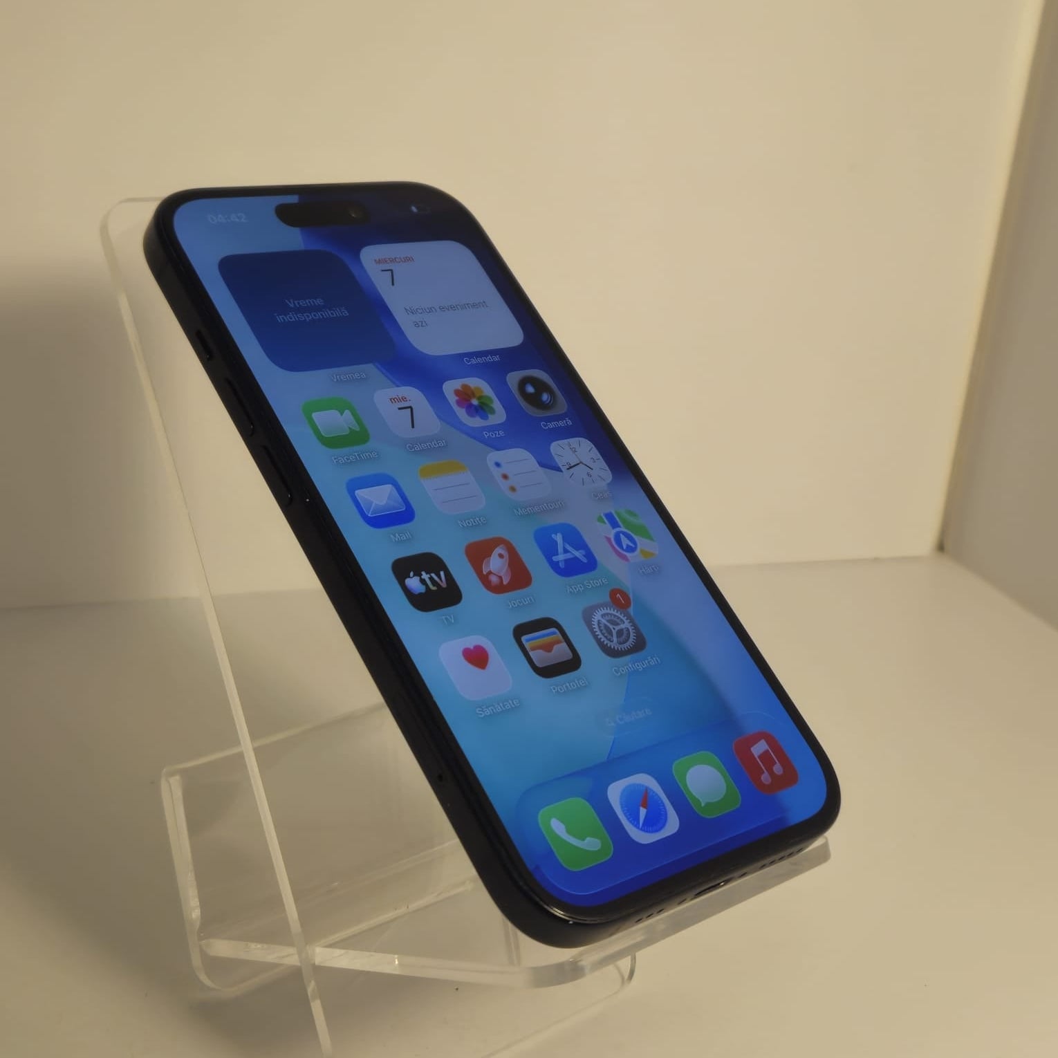 Apple iPhone 15 128GB Negru – Baterie 85%