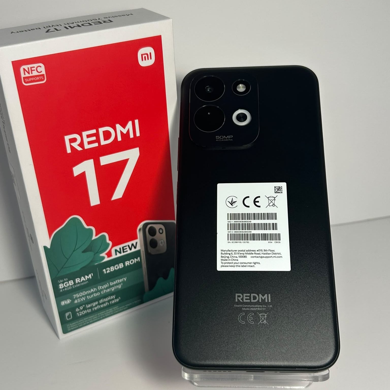 Xiaomi Redmi 17, 4 GB RAM, 128 GB