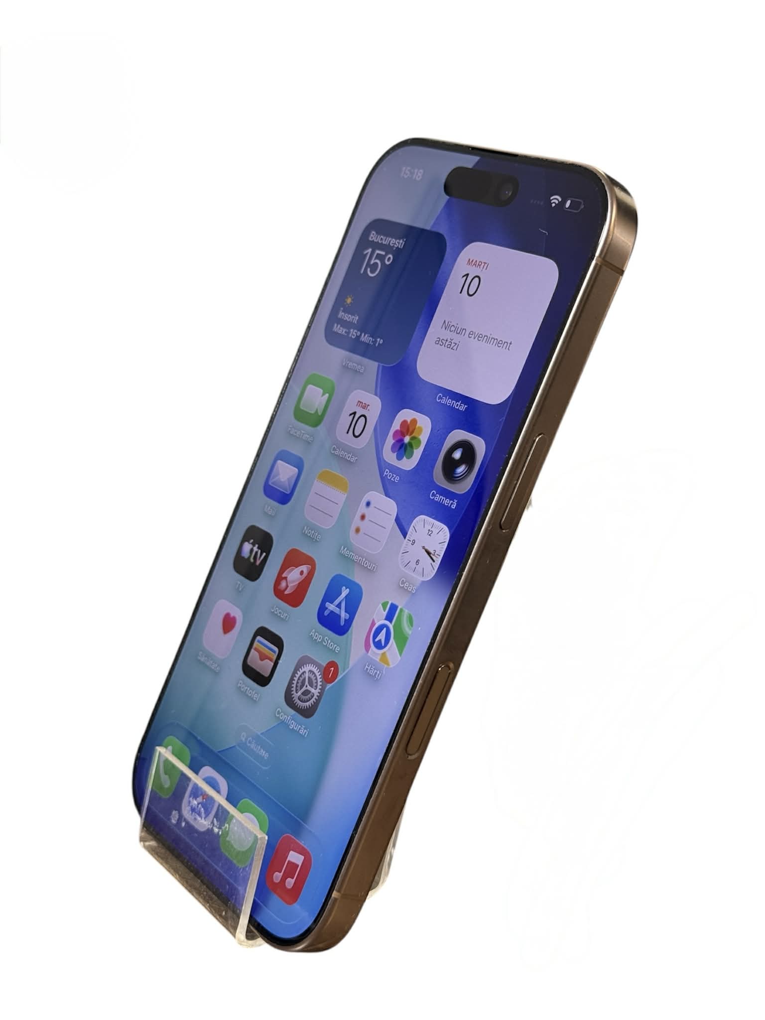 Apple iPhone 16 Pro 256GB Desert Titanium – Stare Excelentă