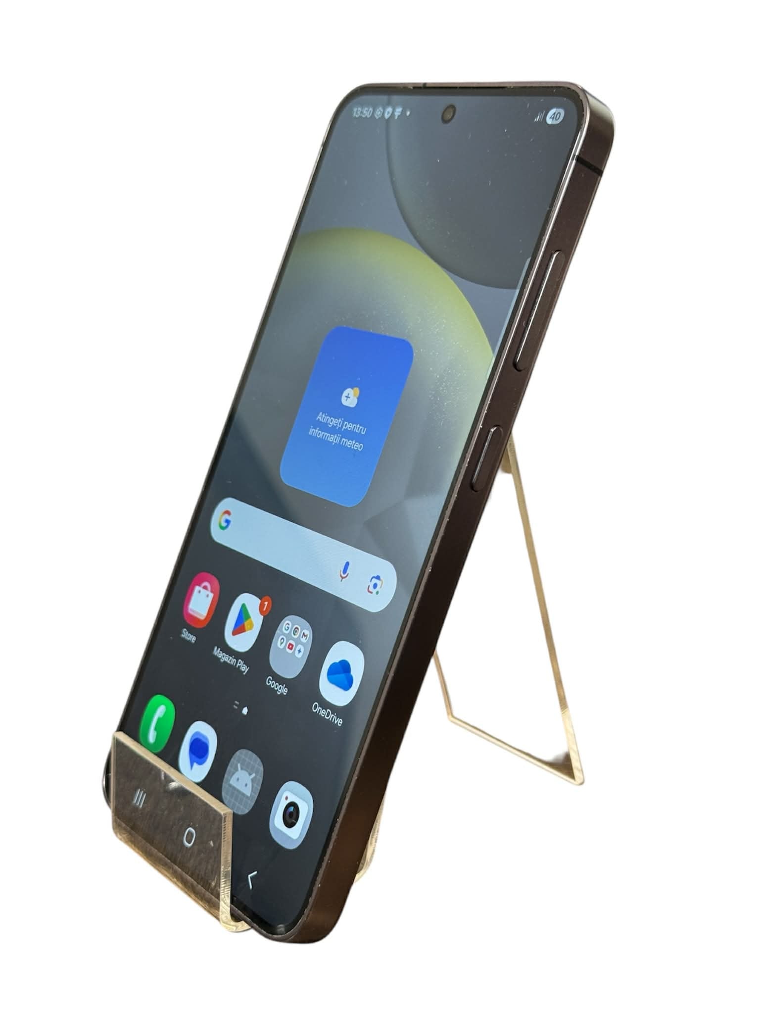 Samsung Galaxy S25 5G, 128GB, Onyx Black – Second Hand (Stare Excelentă)