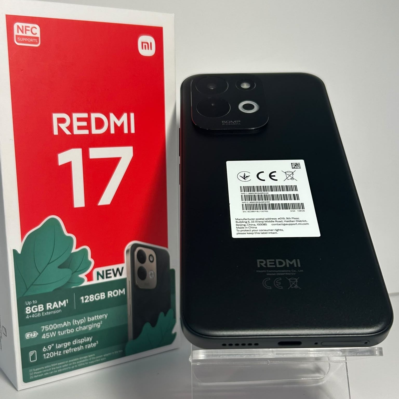 Xiaomi Redmi 17, 4 GB RAM, 128 GB