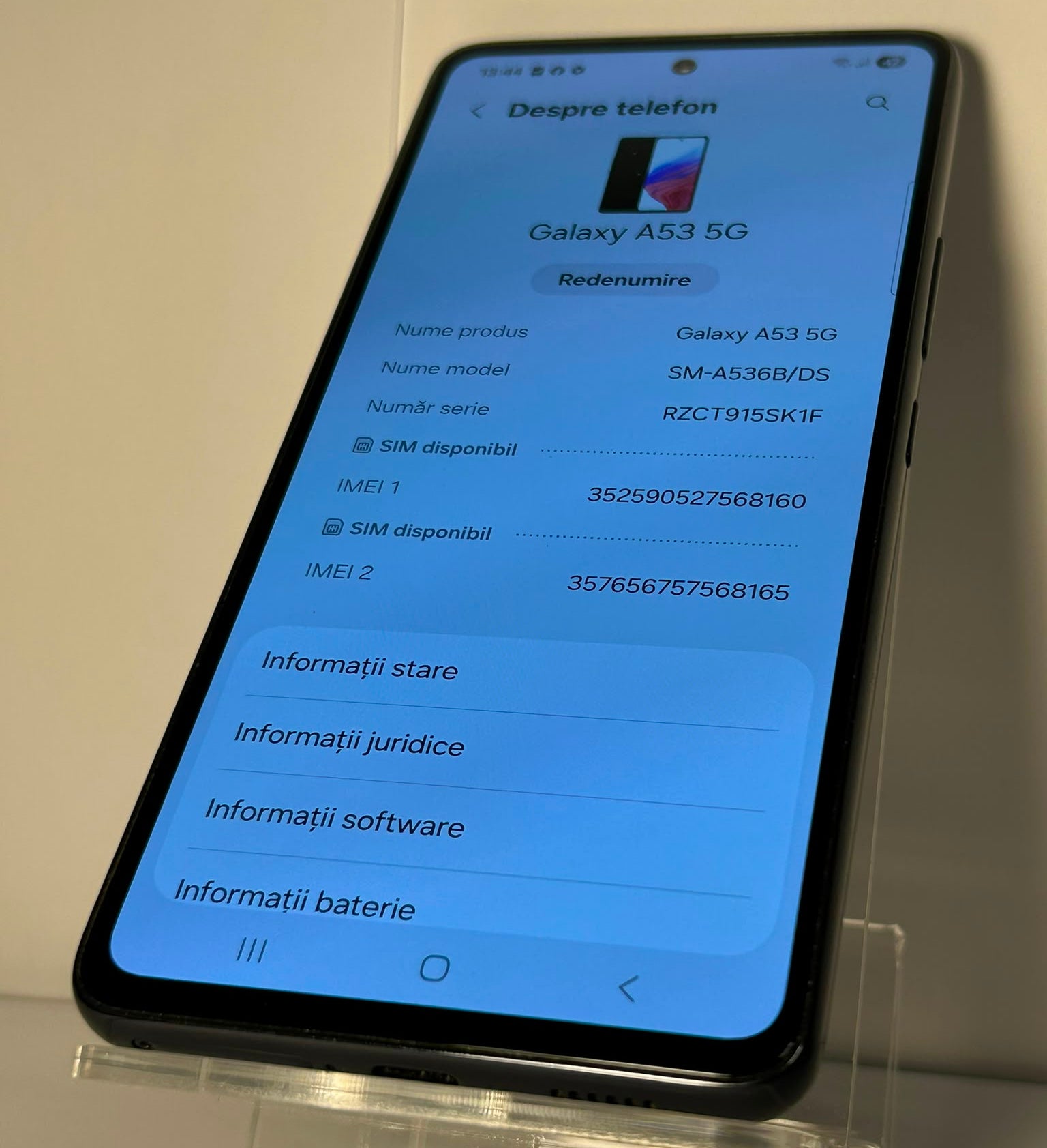 Samsung Galaxy A53 5G 128GB 6GB RAM Negru | Dual SIM