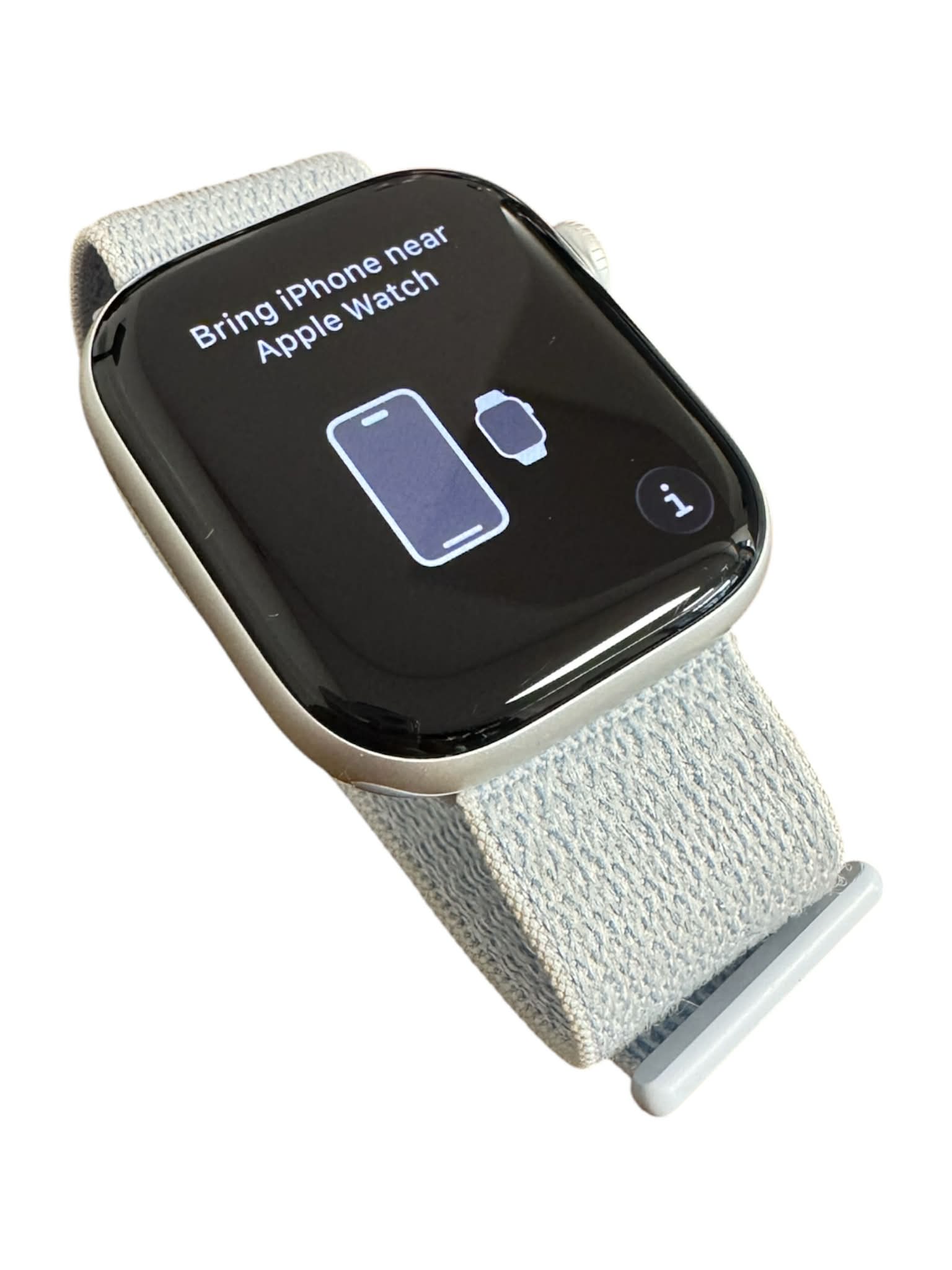 Apple Watch Series 10 46mm LTE – Aluminiu Alb | 98% Baterie | Stare Excelentă