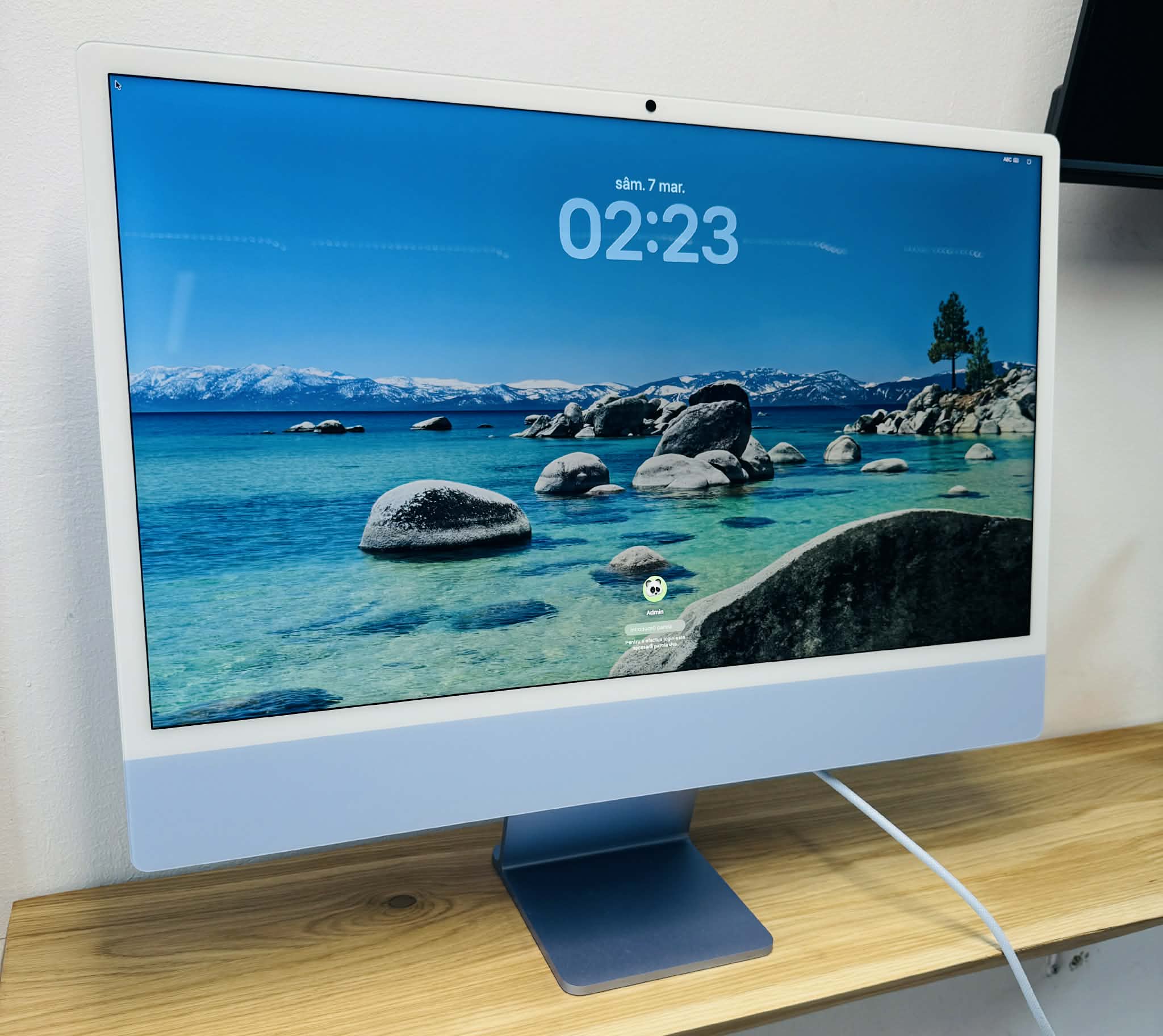 Apple iMac M4 Albastru Retina – Calculator All-in-One Performant