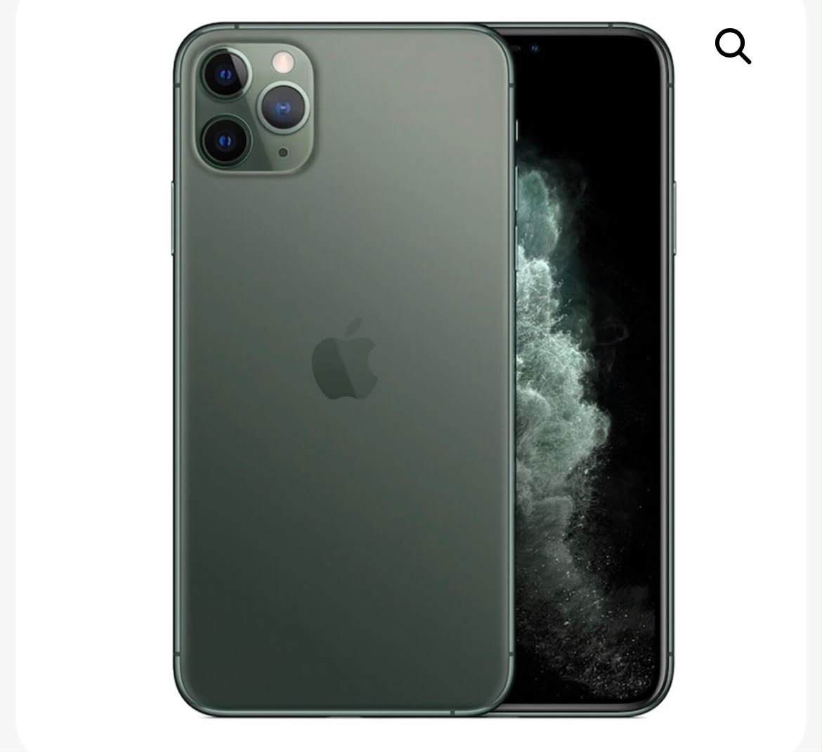iPhone 11 Pro Max 256GB Verde Baterie 75%