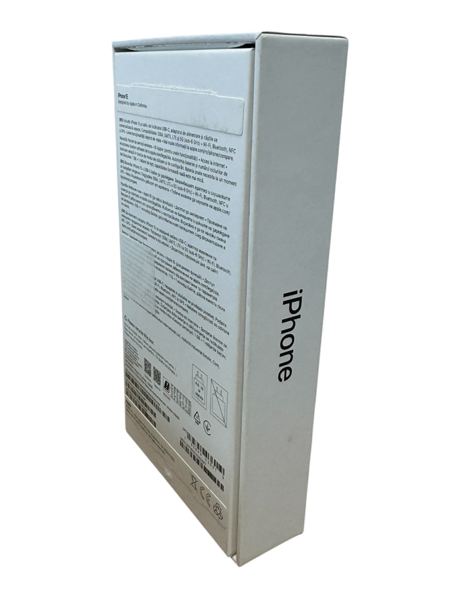 iPhone 15 Black, 128GB – Stare Excelentă (Ca Nou)