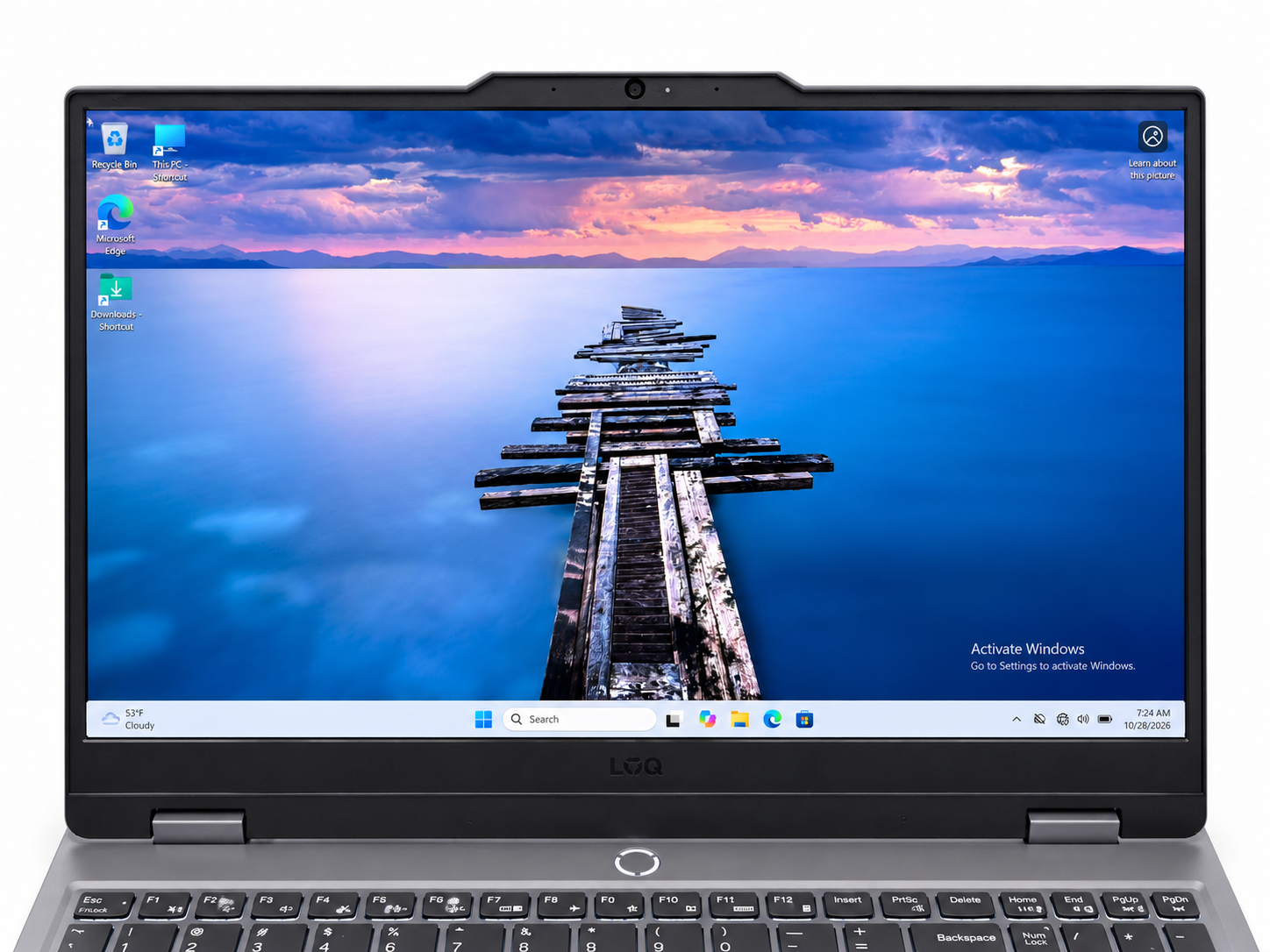 Laptop Gaming Lenovo LOQ 15ARP9, AMD Ryzen 7 7435HS, 24GB RAM, 1TB SSD, RTX 4060 8GB, Full HD 15,6”, 144Hz