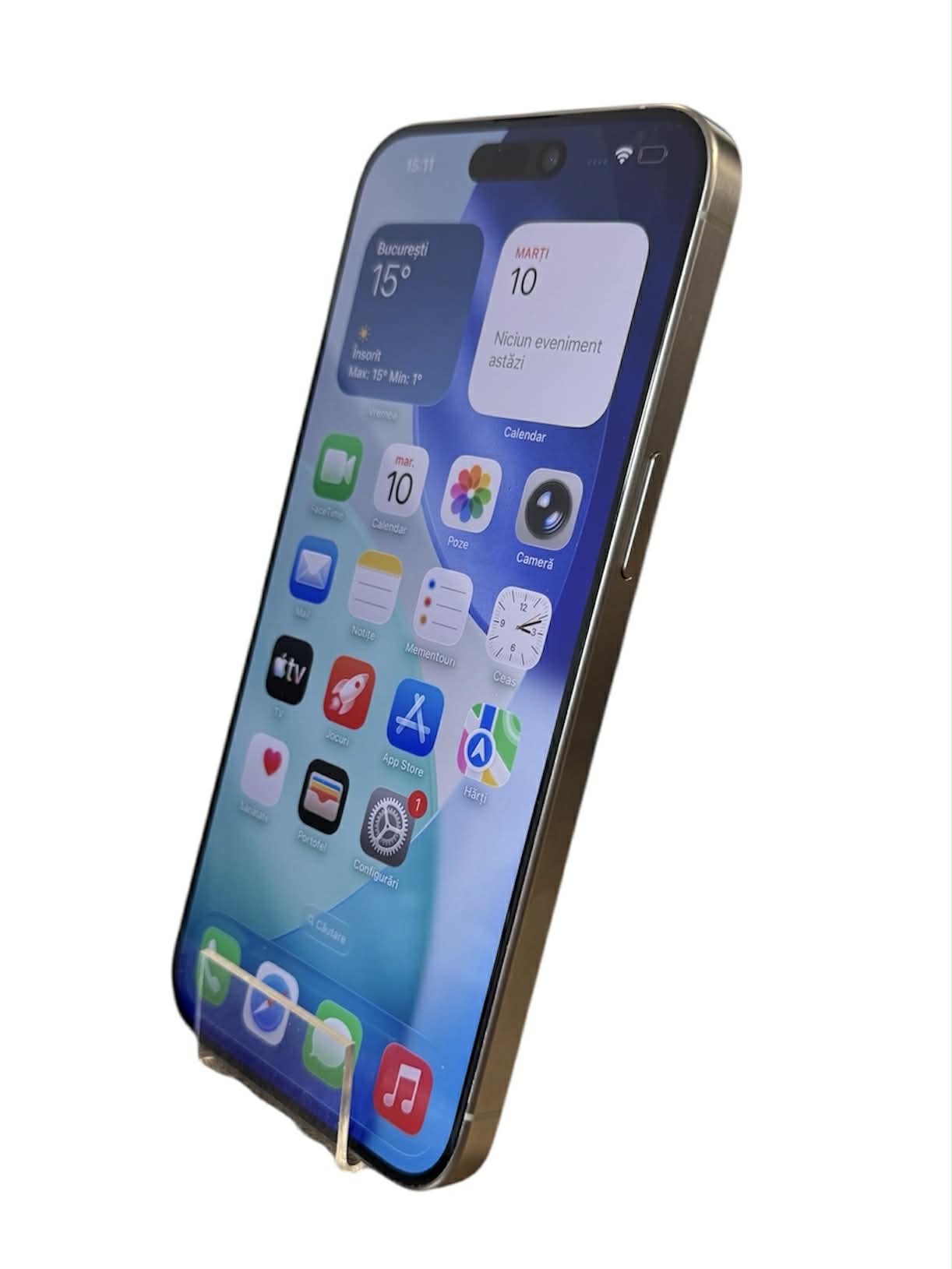 Apple iPhone 15 Pro Max 512GB Natural Titanium – Stare Excelentă